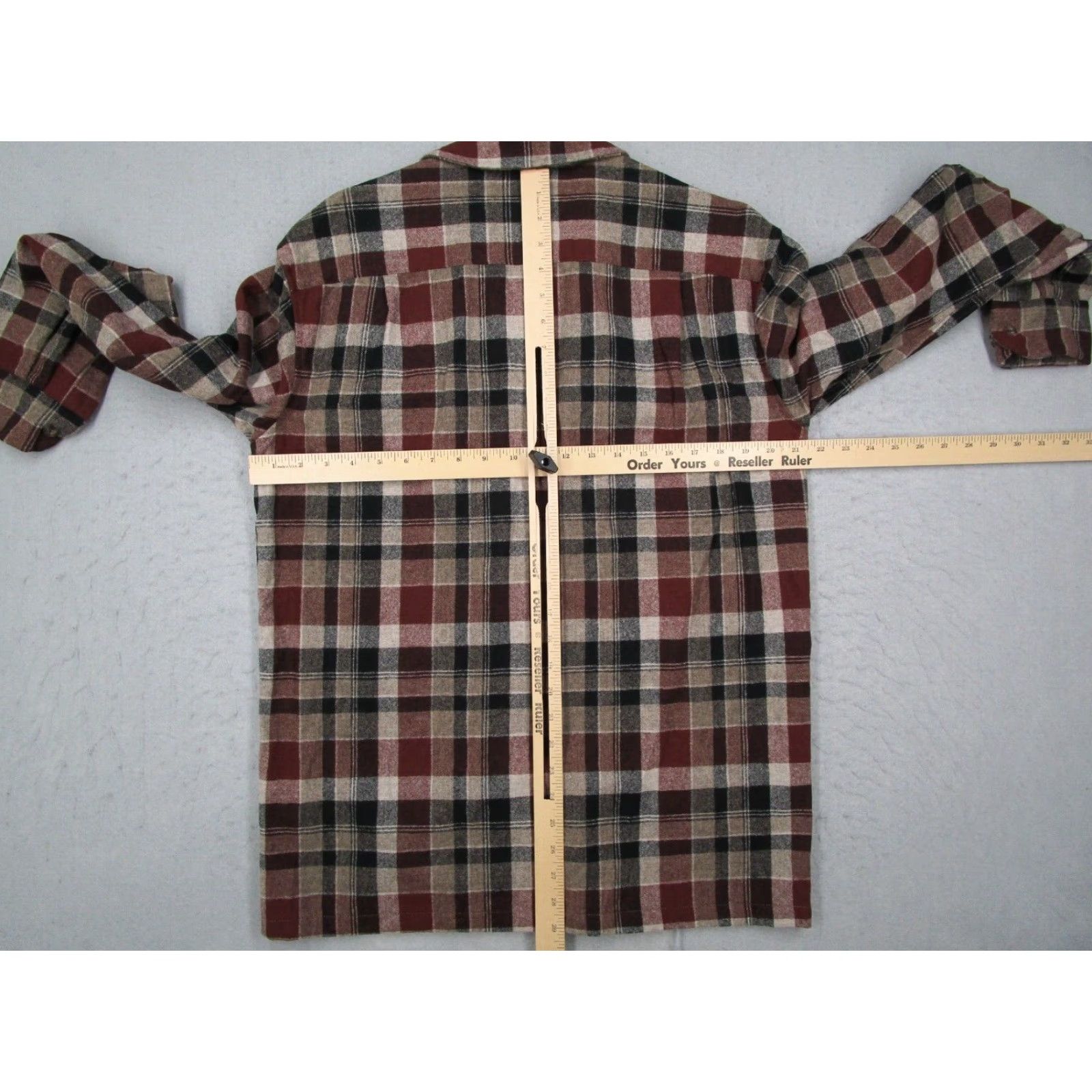 Pendleton Pendleton Board Shirt Mens Medium Brown Check Wool Button Up Size US M / EU 48-50 / 2 - 5 Thumbnail