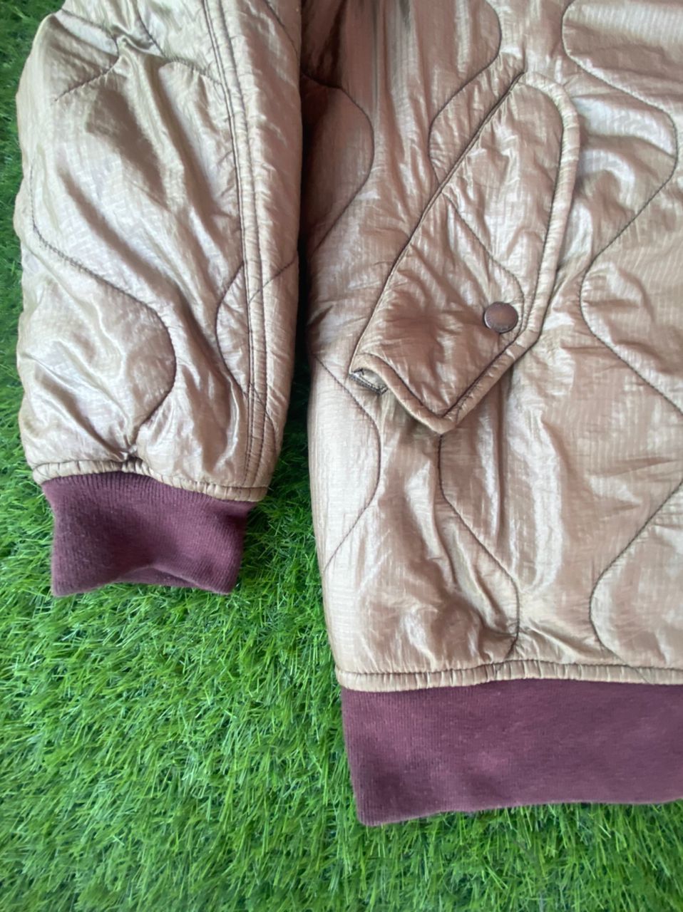 Japanese Brand Johnbull Quilted Liner Jacket Japan Size US M / EU 48-50 / 2 - 5 Thumbnail