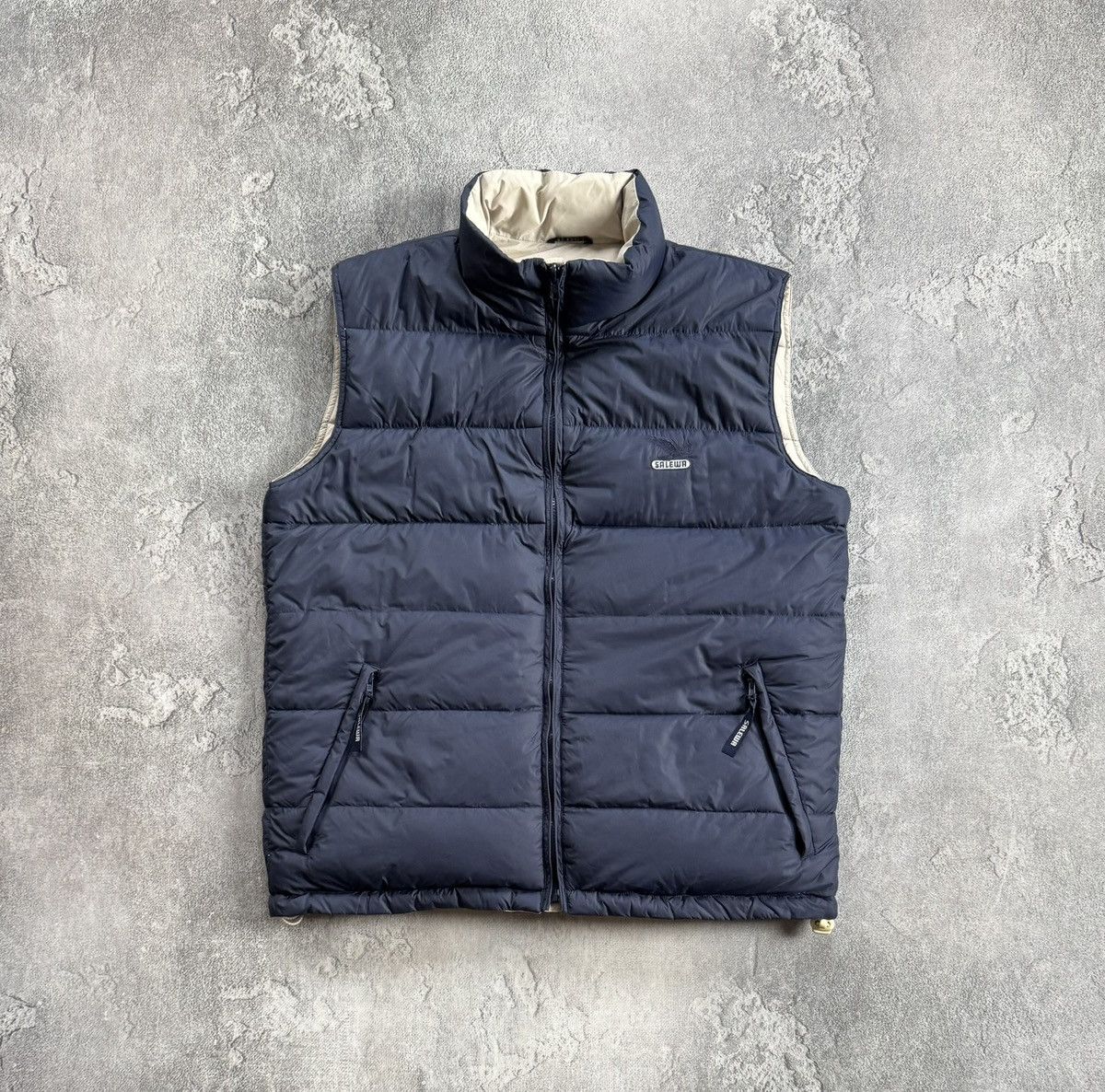 SALEWA Salewa L/size reversible down jacket vest sleeveless 00s Size US L / EU 52-54 / 3 - 4 Thumbnail