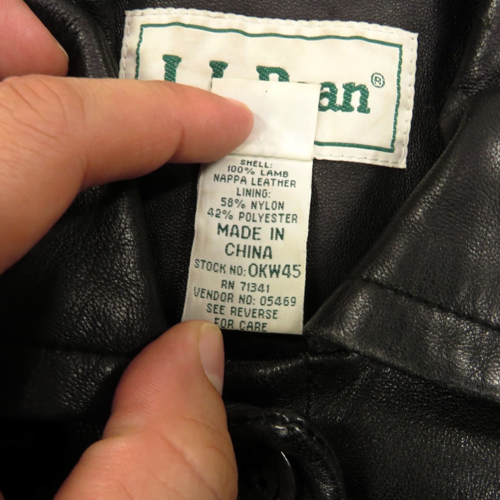 Eddie Bauer Eddie Bauer Leather Jacket Women Small Black Lama Nappa Leather Single Breasted Jacket Size S / US 4 / IT 40 - 5 Thumbnail