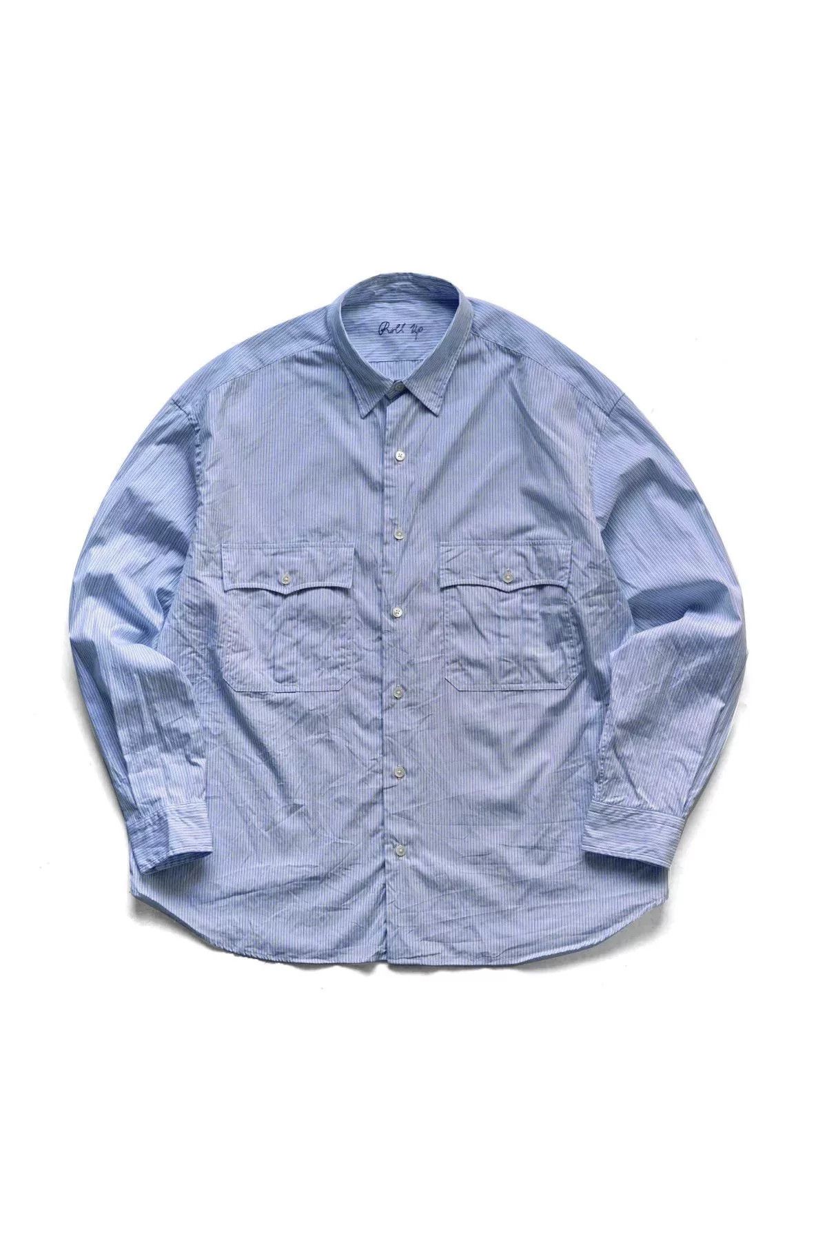 Porter Classic Porter Classic Roll Up Stripe Shirt Size US L / EU 52-54 / 3 - 1 Thumbnail
