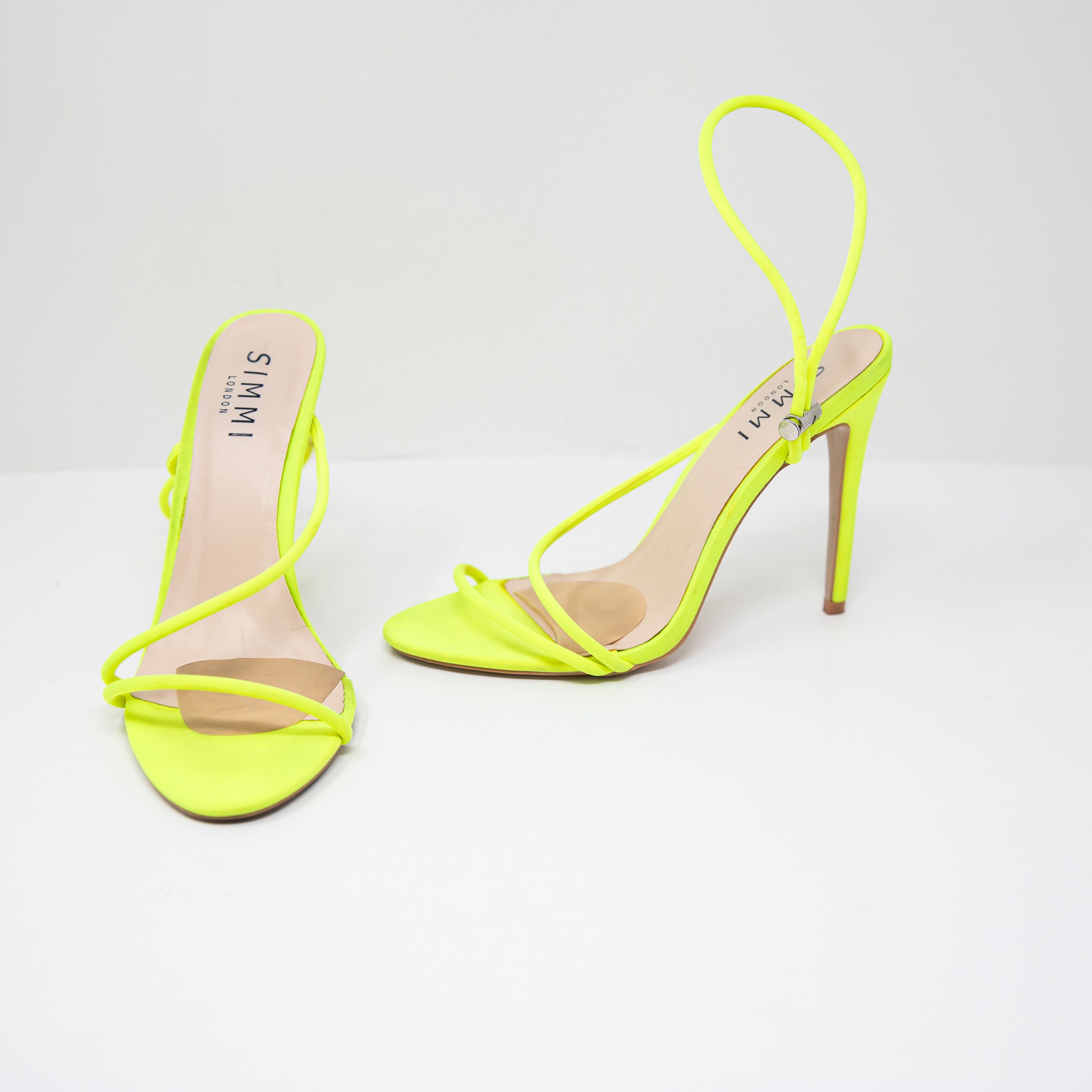 Other Simmi London Cassie Neon Yellow Neoprene Size US 6 / IT 36 - 1 Thumbnail