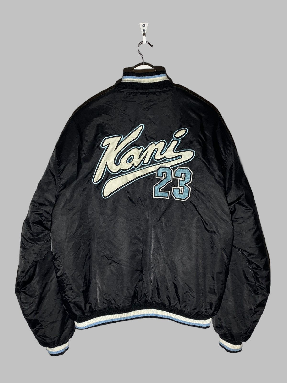 Karl Kani 🔥 Y2K KARL KANI BOMBER JACKET BROOKLYN NYC HIP HOP STYLE Size US M / EU 48-50 / 2 - 2 Thumbnail