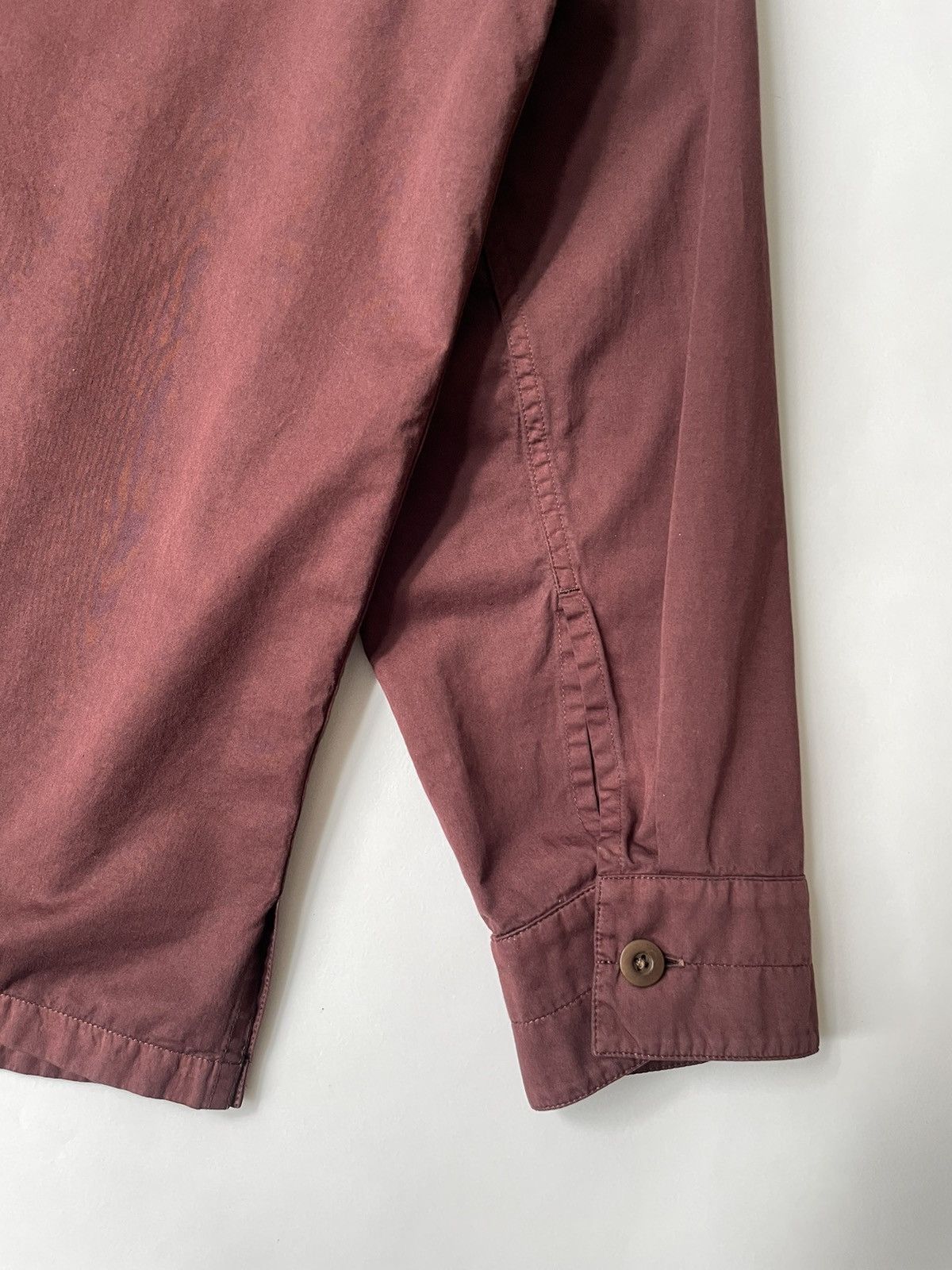 Lemaire Wine Cotton ‘Pyjama’ Over Shirt Size US L / EU 52-54 / 3 - 16 Thumbnail