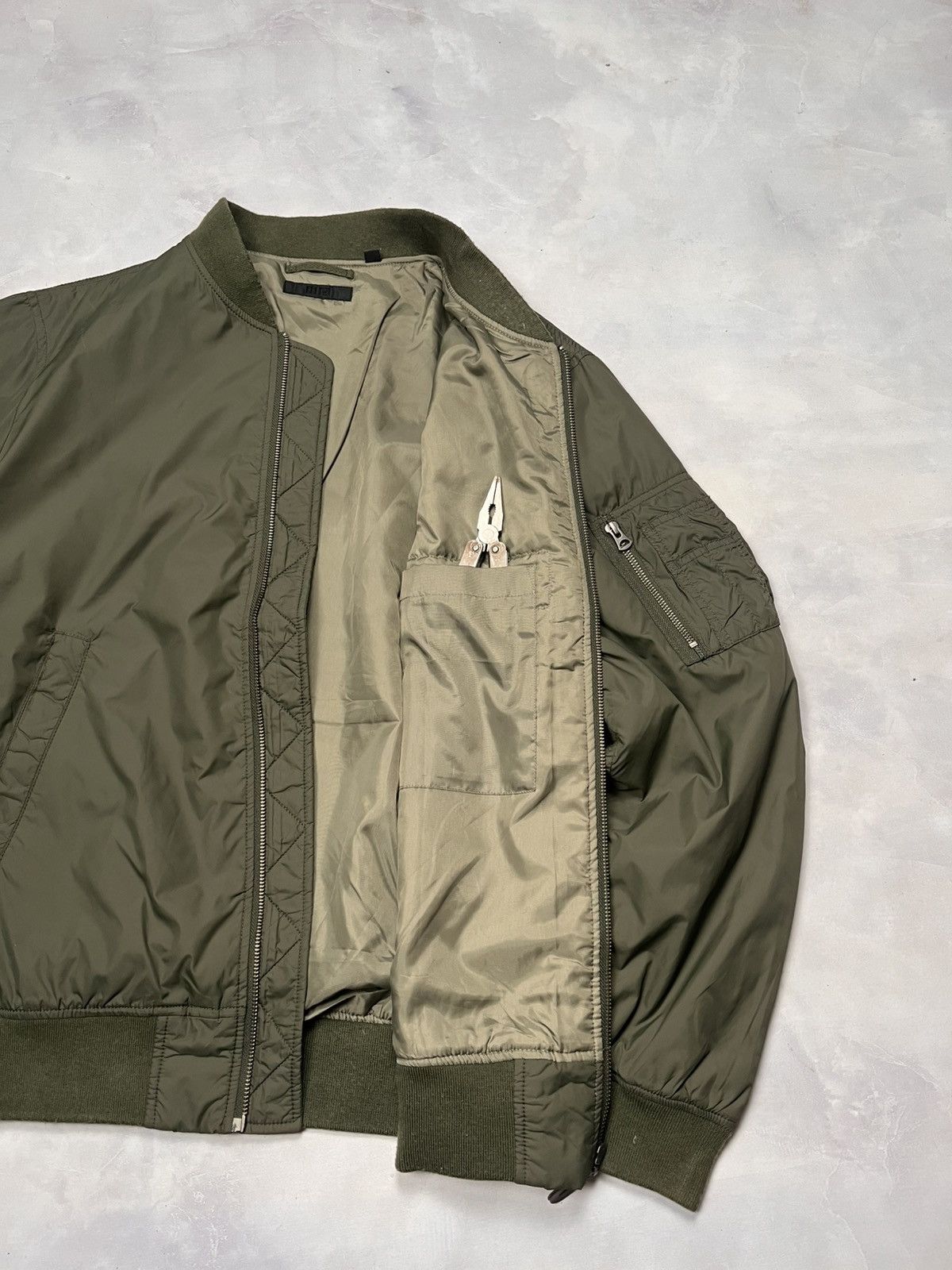 Uniqlo Military Bomber Jacket MA1 Size US XL / EU 56 / 4 - 7 Thumbnail
