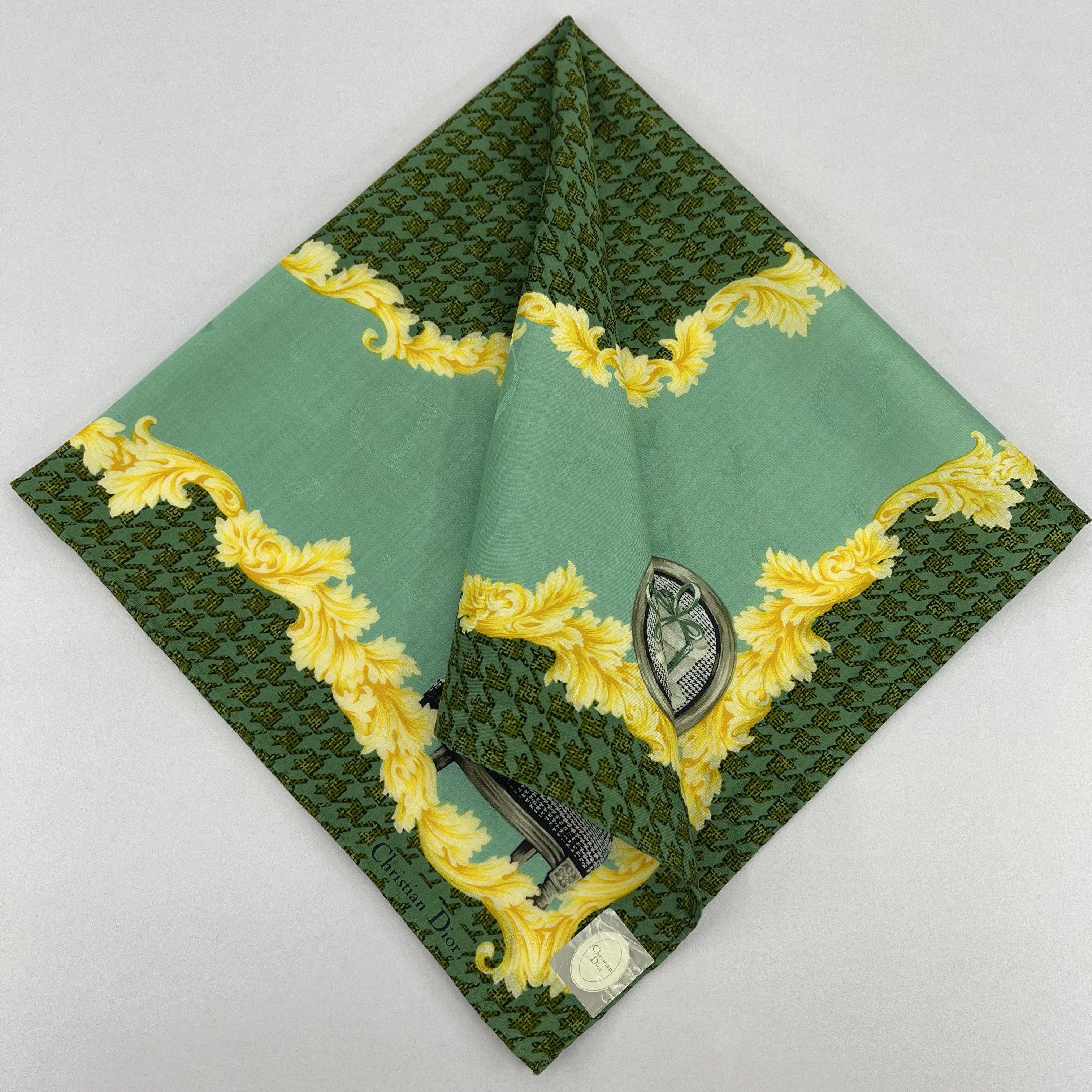 Christian Dior Monsieur Christian Dior Handkerchief / Neckerchief / Bandana - 4185 Size ONE SIZE - 1 Thumbnail