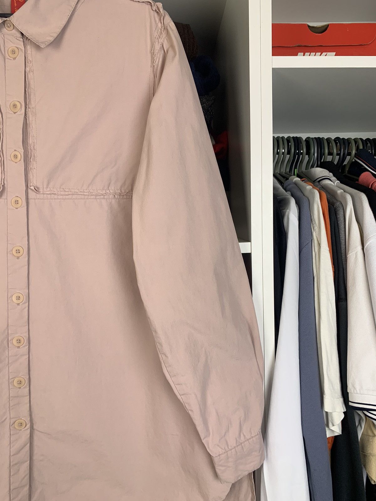 Ewa i Walla Woman’s Elongated Shirt With Buttons