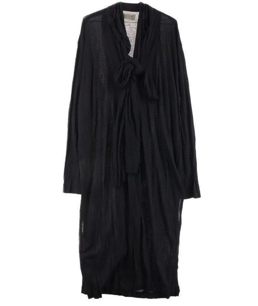 Yohji Yamamoto Pour Homme 21SS Wrinkled Long Jacket Size US L / EU 52-54 / 3 - 1 Thumbnail