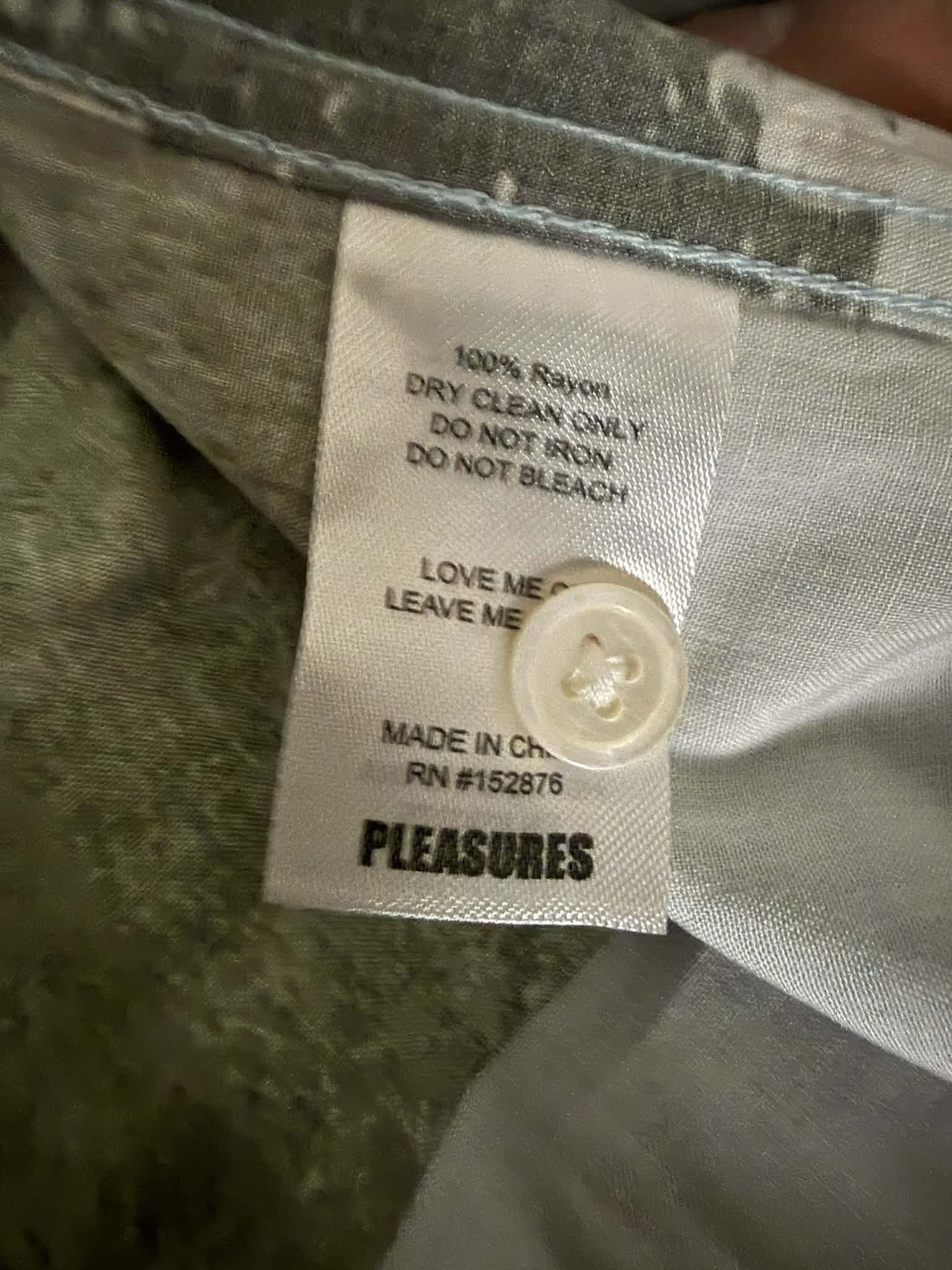 Pleasures Pleasures Stone Horse Button Down Shirt Powder Size US L / EU 52-54 / 3 - 6 Thumbnail