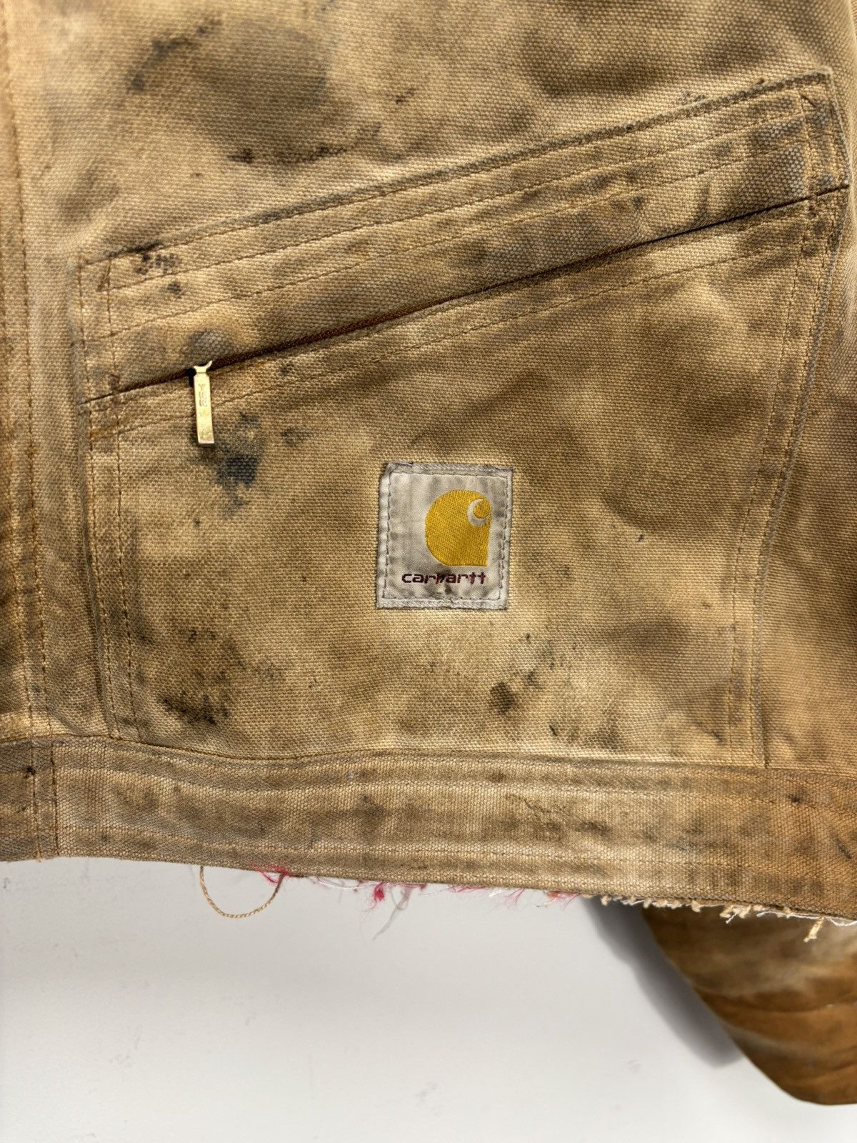 Carhartt Vintage Carhartt Hype Faded Distressed Boxy Cropped Jacket Size US L / EU 52-54 / 3 - 7 Thumbnail