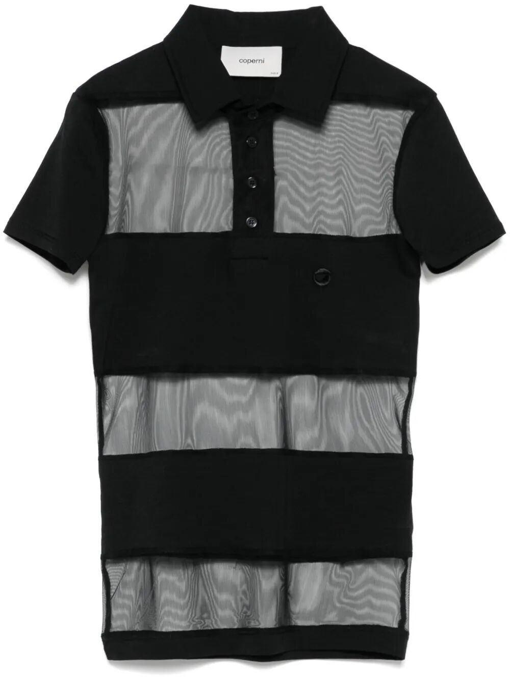 Coperni "STRIPED SHEER" POLO TOP Size M / US 6-8 / IT 42-44 - 1 Thumbnail