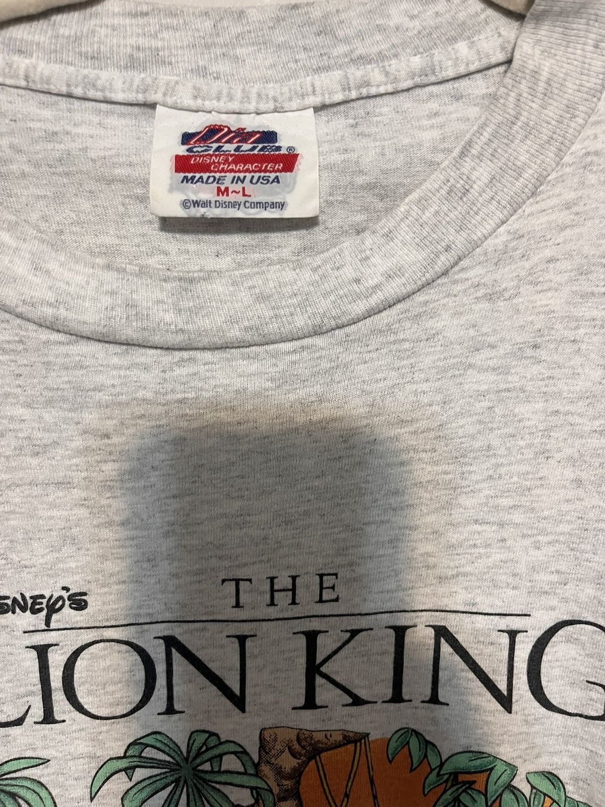 Disney × Vintage vintage lion king shirt Size US L / EU 52-54 / 3 - 2 Thumbnail