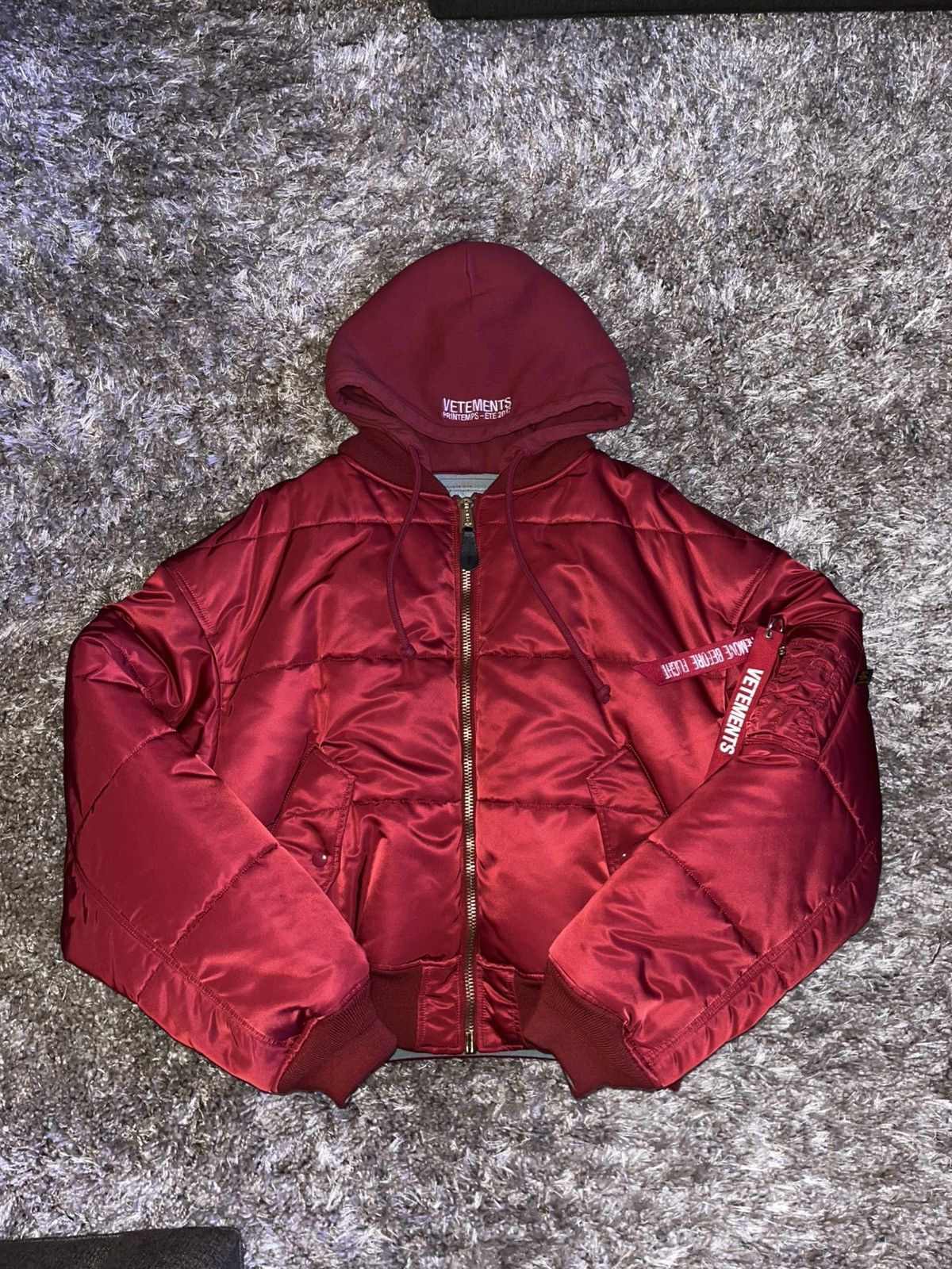 ジャケット・アウター VETEMENTS ALPHA 18SS BOMBER JACKET MA-1 Alpha Industries NY MA-1 Bomber Jacket | PacSun