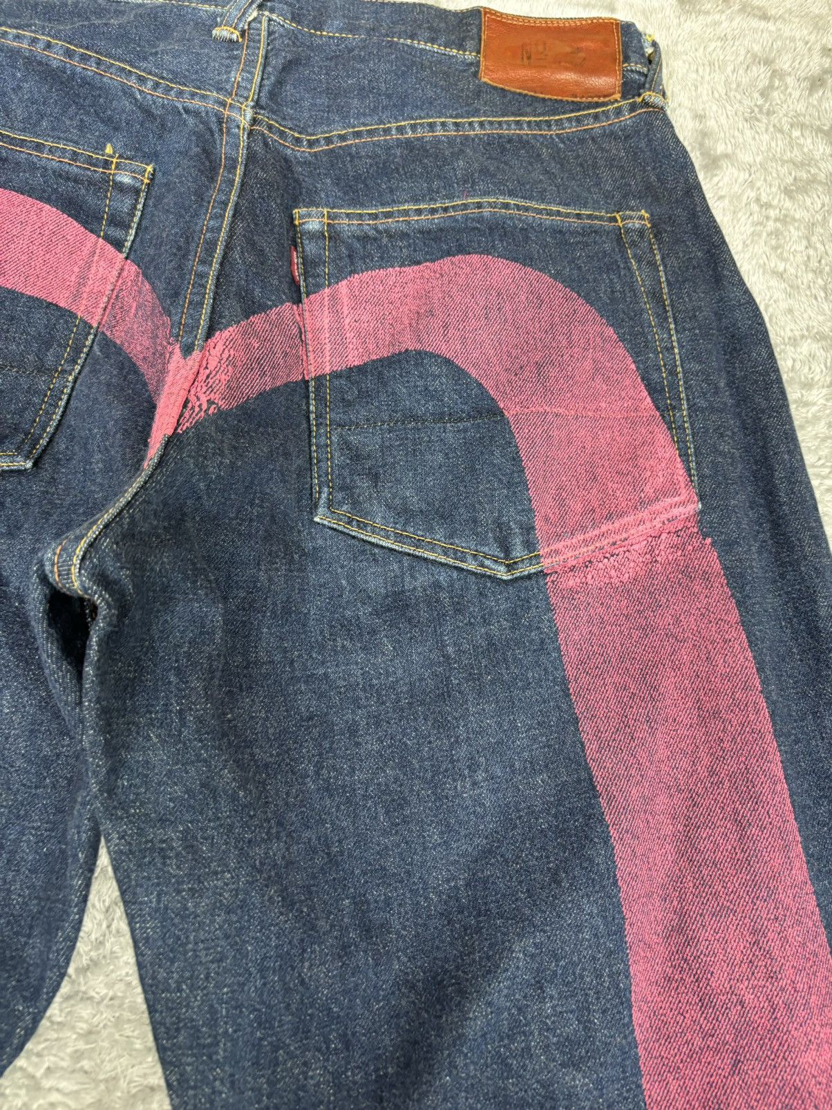 Evisu Vintage Evisu No2 Pink Daicock. S0327 Size US 31 - 10 Thumbnail