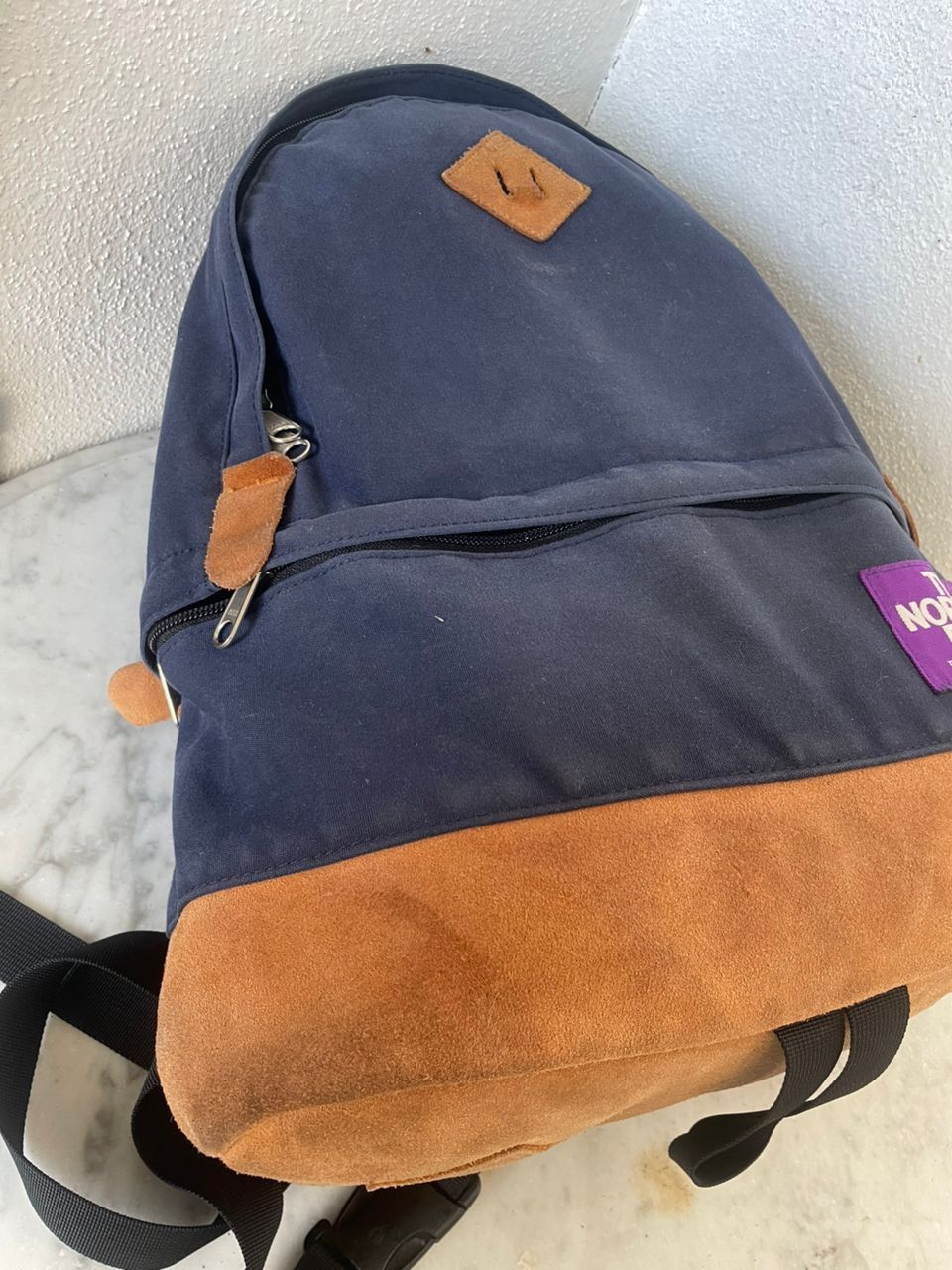 The North Face Authentic The North Face Daily Backpack Bottom Leather Size ONE SIZE - 5 Thumbnail