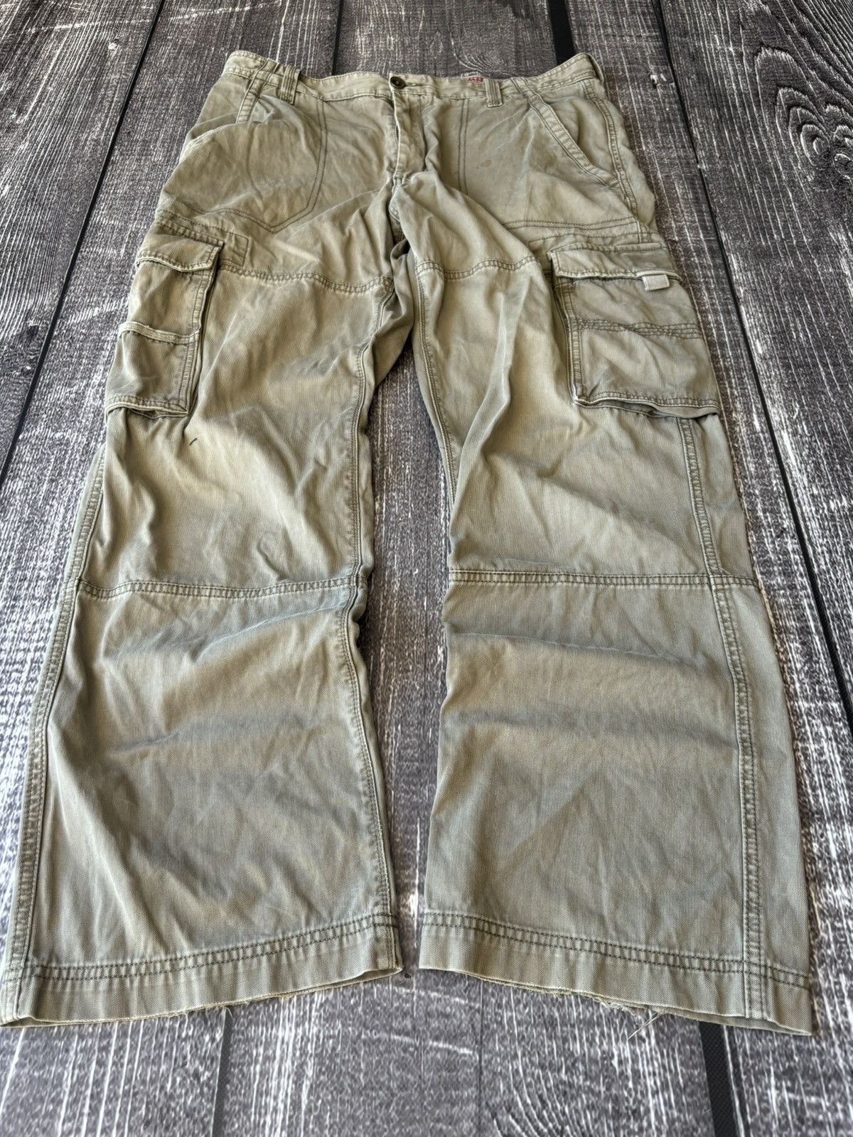Designer × If Six Was Nine × Japanese Brand VTG Yohji Yamamoto Junya Watanabe Style Bondage Cargo Pants Size US 34 / EU 50 - 1 Thumbnail