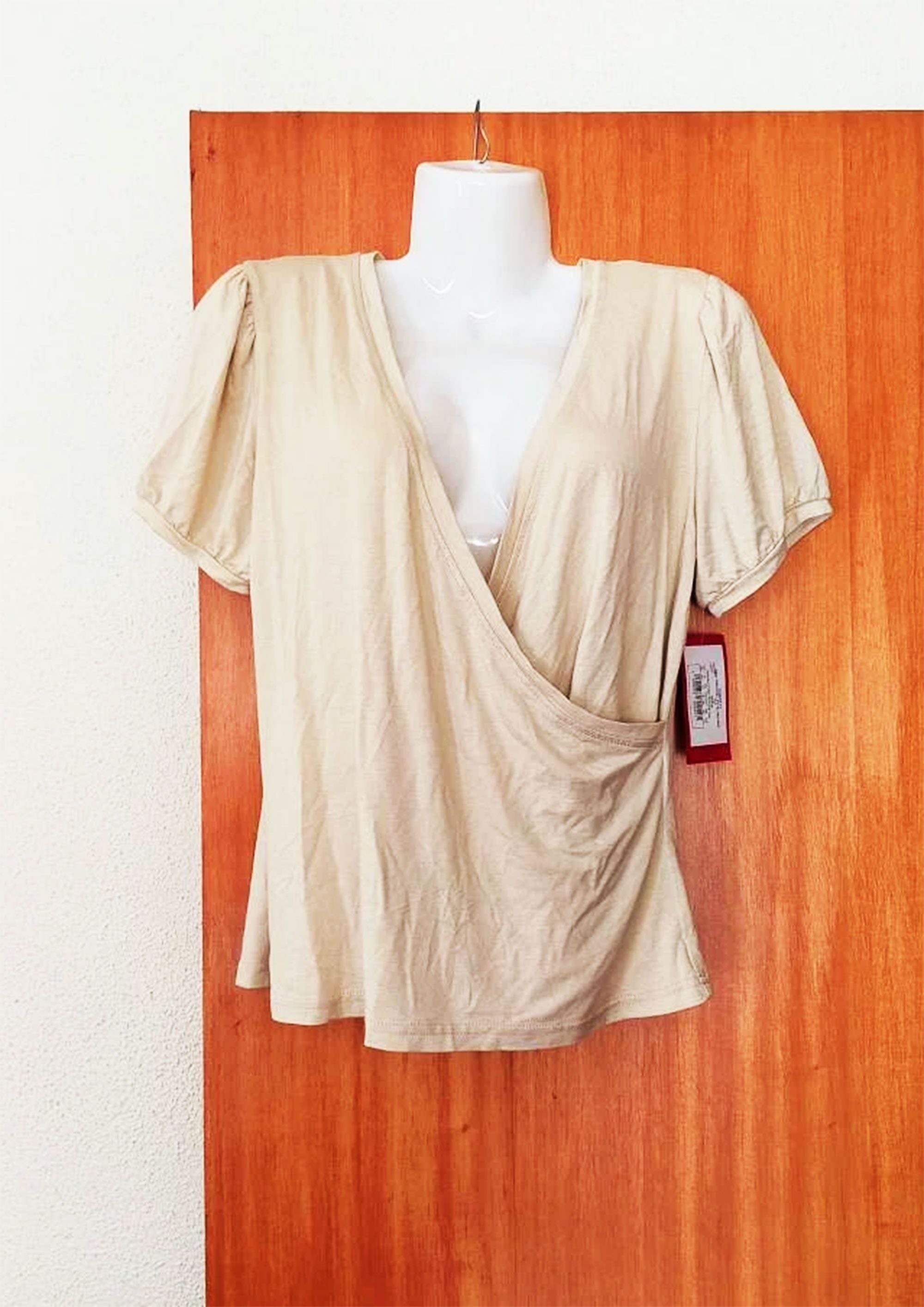 Other Vintage Blouse, Retro Blouse, SIZE - USA- 8 / ES -42 Size M / US 6-8 / IT 42-44 - 1 Thumbnail