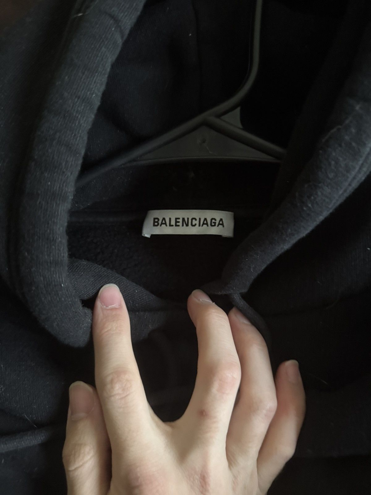 Balenciaga Balenciaga Eco Friendly Hoodie Size US L / EU 52-54 / 3 - 3 Thumbnail