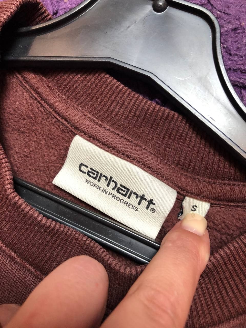 Carhartt Vintage logo Carhartt Sweaters Y2K size S streetwear Size US S / EU 44-46 / 1 - 2 Thumbnail