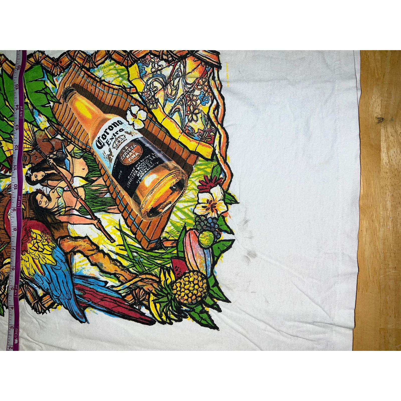Hanes Vintage Jimmy Buffet The Outpost Tour Shirt Concert 90s VTG Size US L / EU 52-54 / 3 - 14 Thumbnail