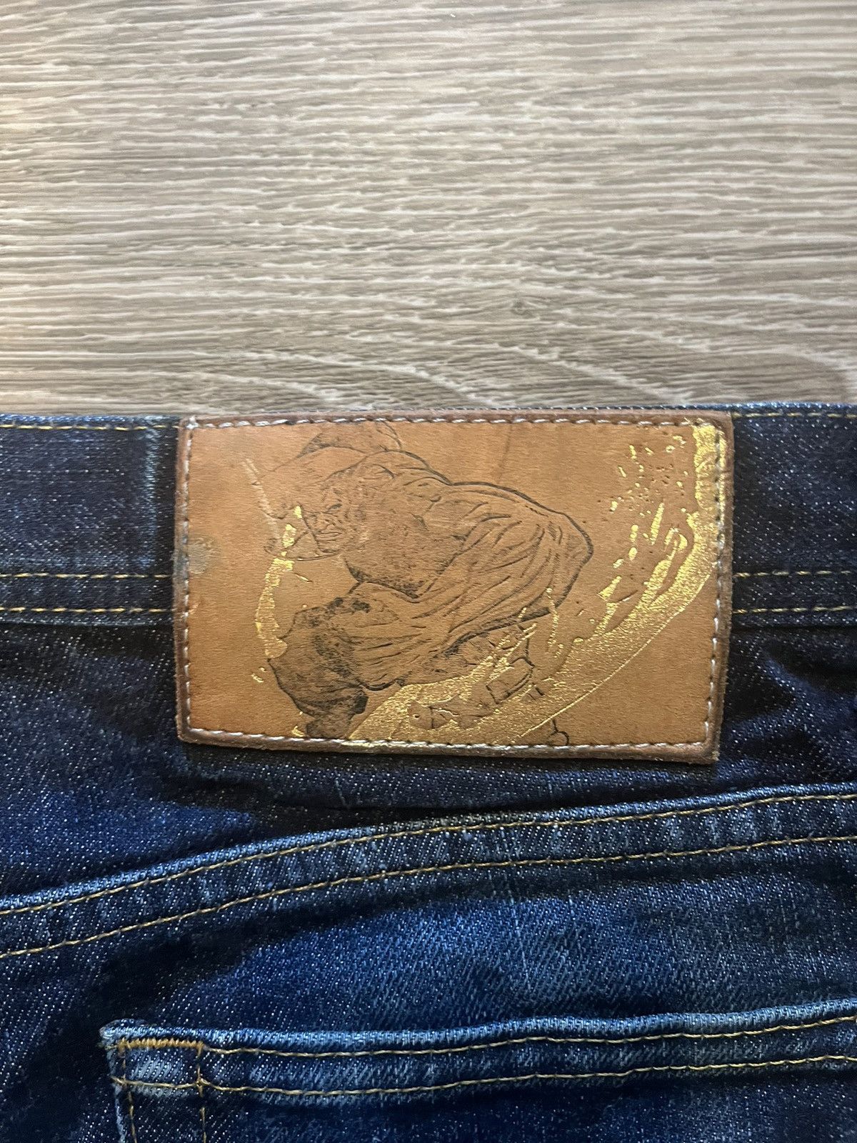 Naked & Famous Naked and famous “street fighter” selvedge denim Size US 33 - 8 Thumbnail