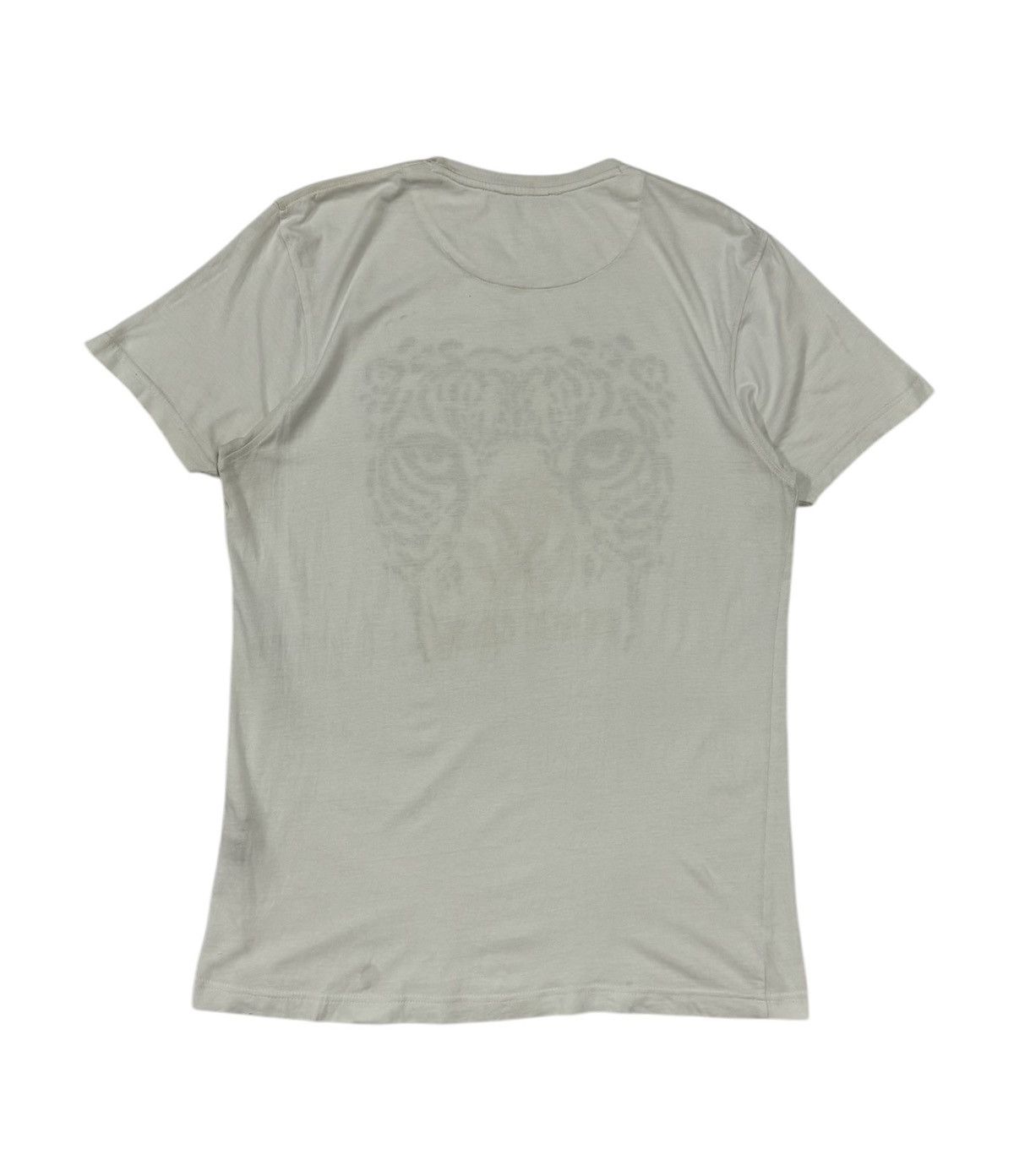 Roberto Cavalli Robertor Cavalli White Tiger Printed Tee Size US XL / EU 56 / 4 - 2 Thumbnail