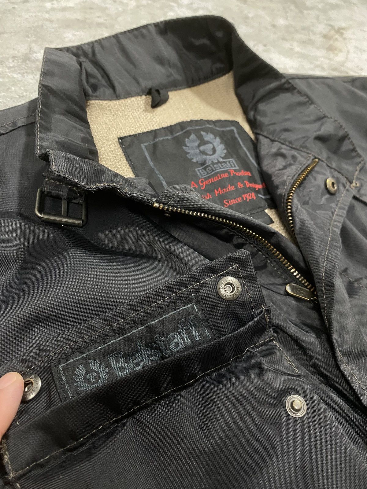 Belstaff × Vintage Belstaff nylon vintage jacket Size US L / EU 52-54 / 3 - 4 Thumbnail