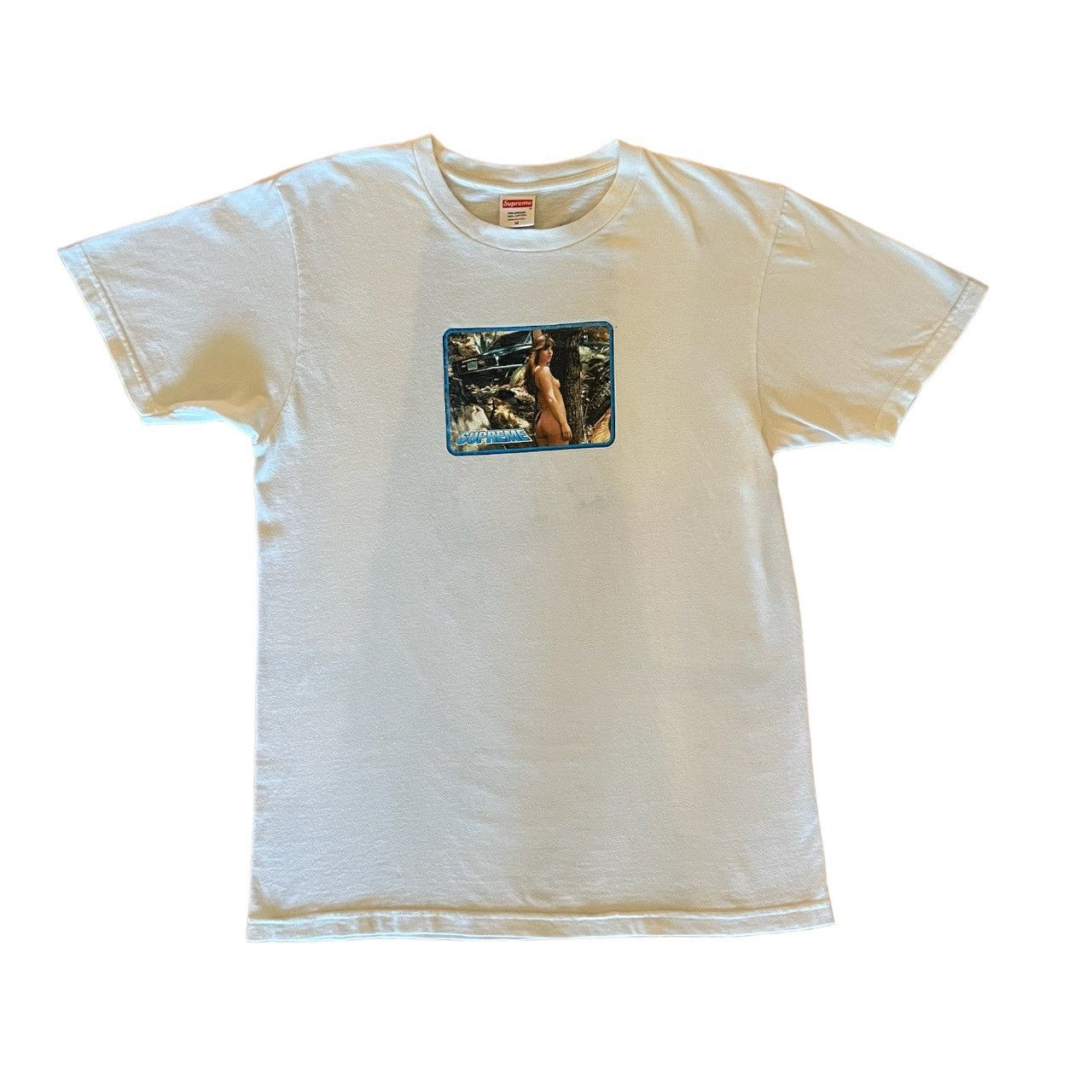 レア‼️ Larry Clark photo tee Supreme Larry Clark Girl Tee Black Men's - SS17 - US
