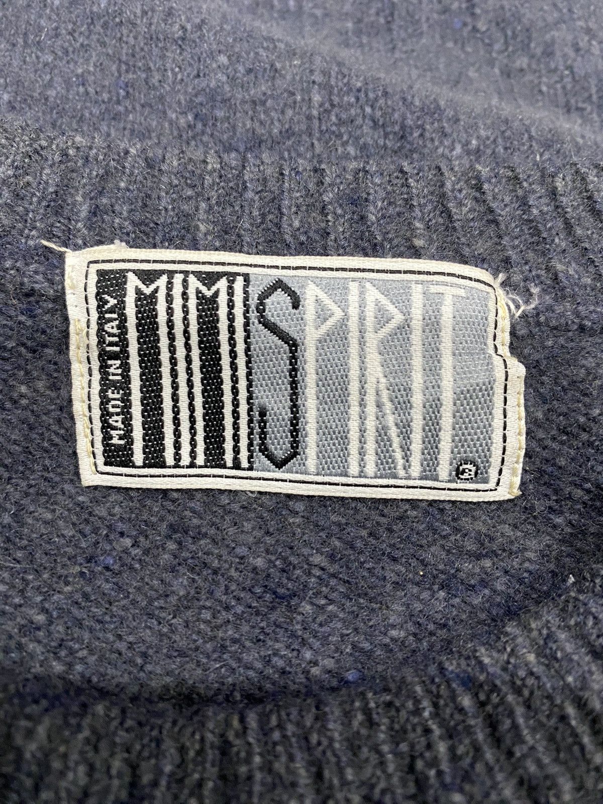 Vintage Rare MIMI SPIRIT Embroidery knitwear CrewNeck Size US L / EU 52-54 / 3 - 21 Thumbnail