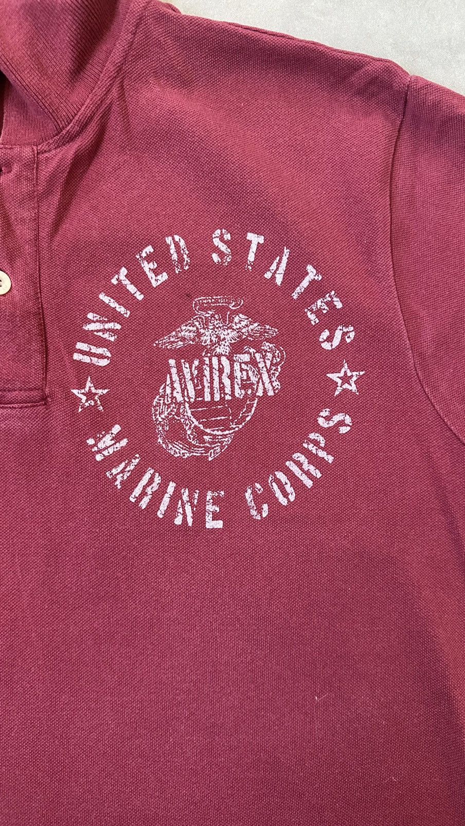 Avirex VINTAGE AVIREX USMC POLO Size US M / EU 48-50 / 2 - 3 Thumbnail
