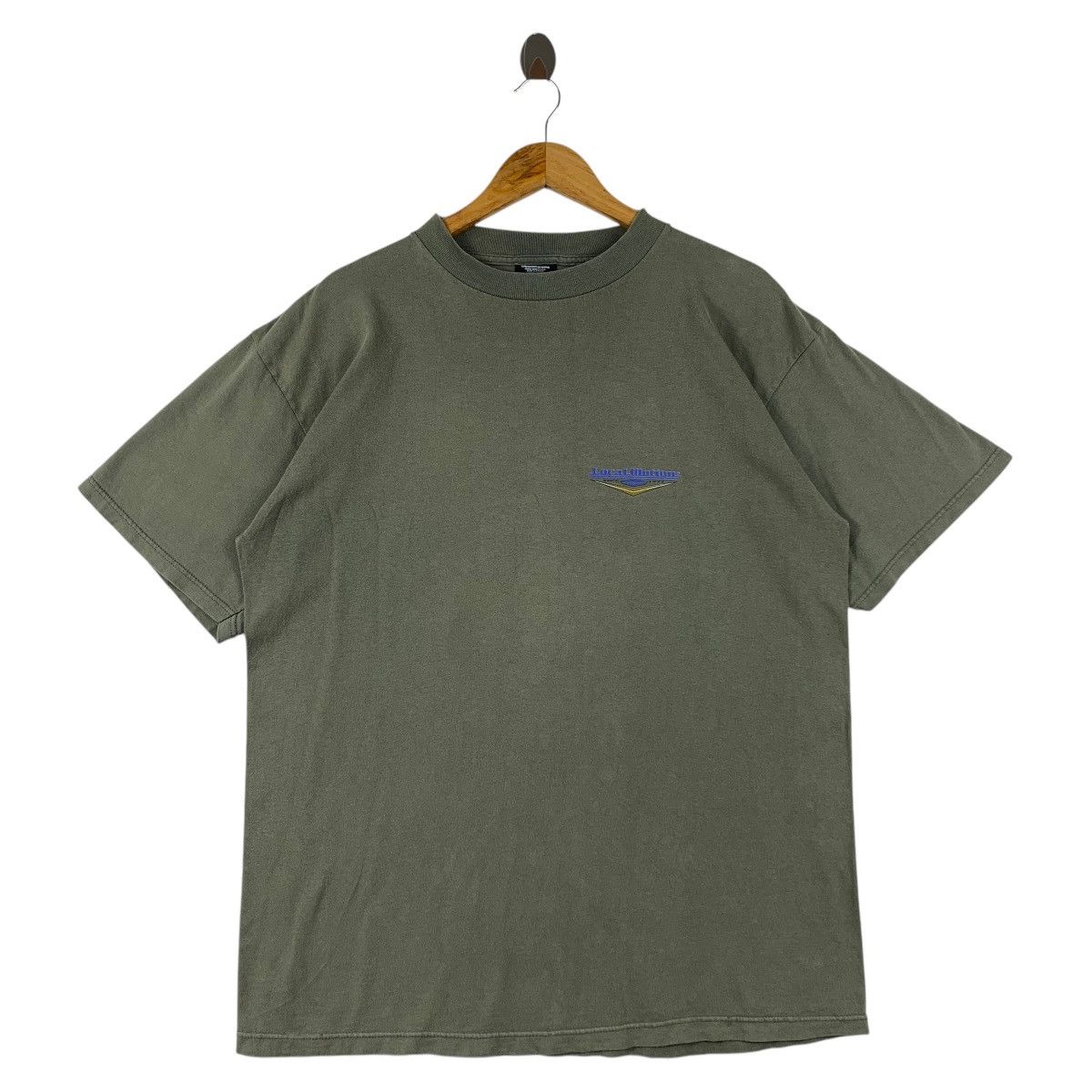 Vintage Vintage 90s LOCAL MOTION big logo Surfing tee Size US XL / EU 56 / 4 - 2 Thumbnail
