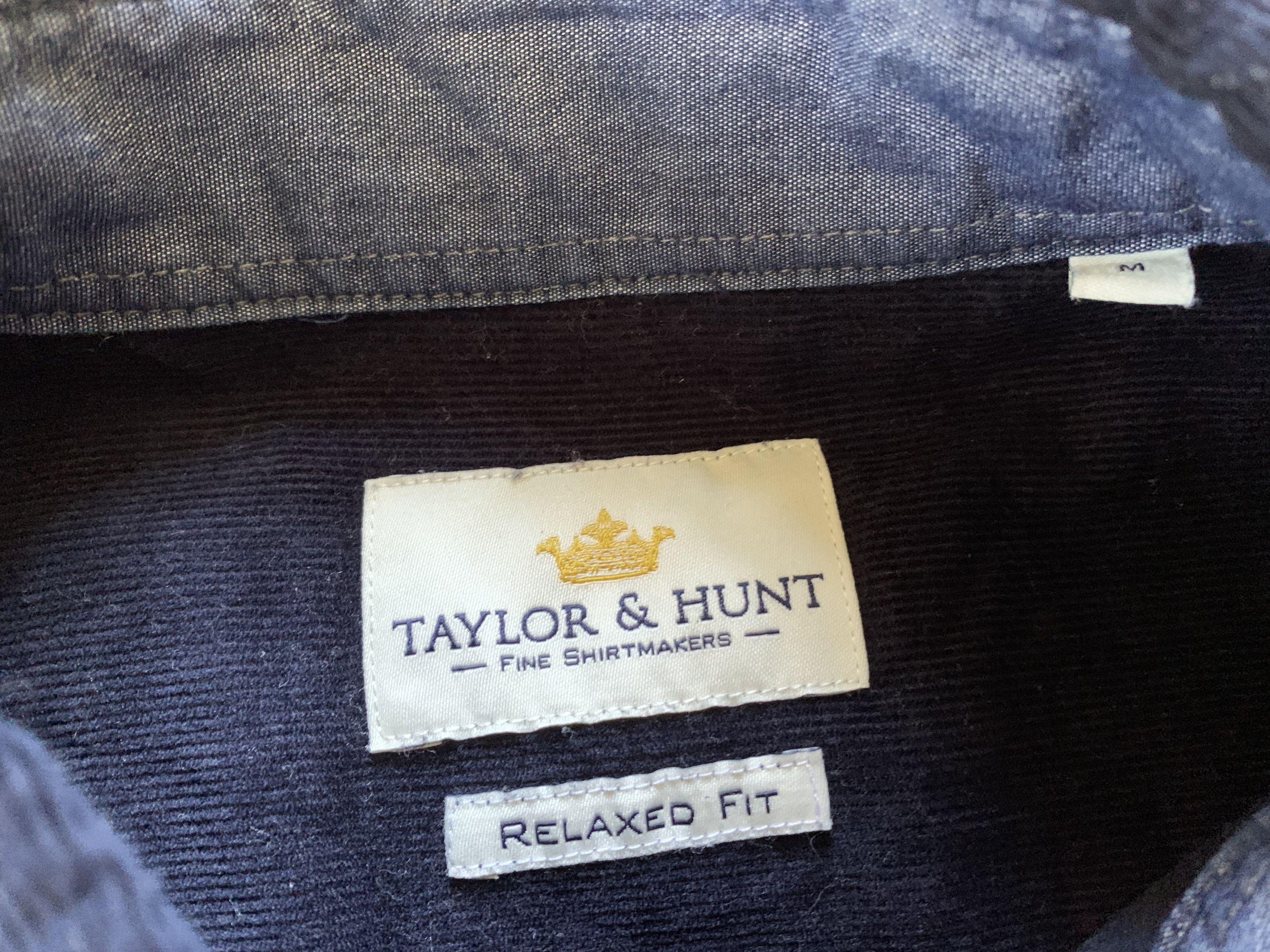 Lord & Taylor Taylor & Hunt Velvet Long Sleeve Shirt Size US M / EU 48-50 / 2 - 6 Thumbnail