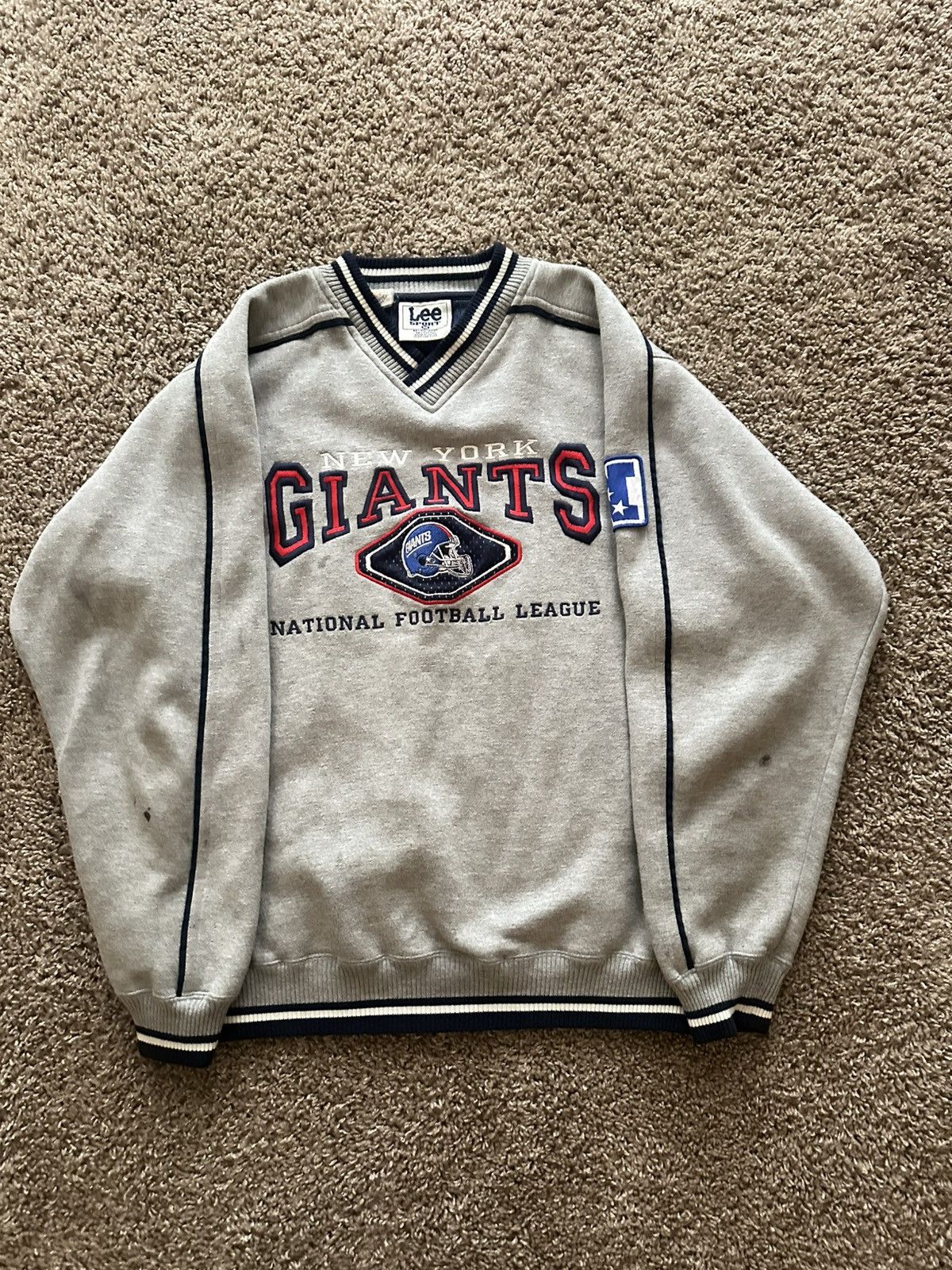 Lee Vintage New York Giants Sweatshirt Size US M / EU 48-50 / 2 - 1 Thumbnail