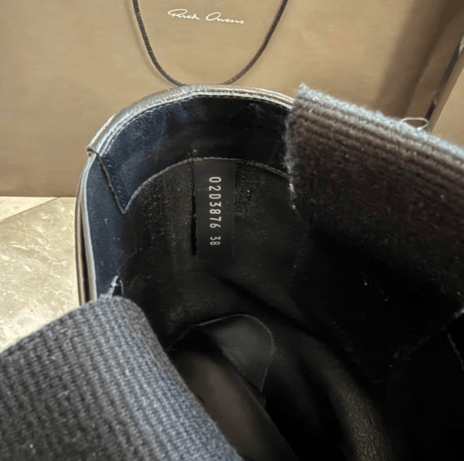 Rick Owens Rick Owens Hi-Top Sneakers Size US 5.5 / EU 38 - 7 Thumbnail