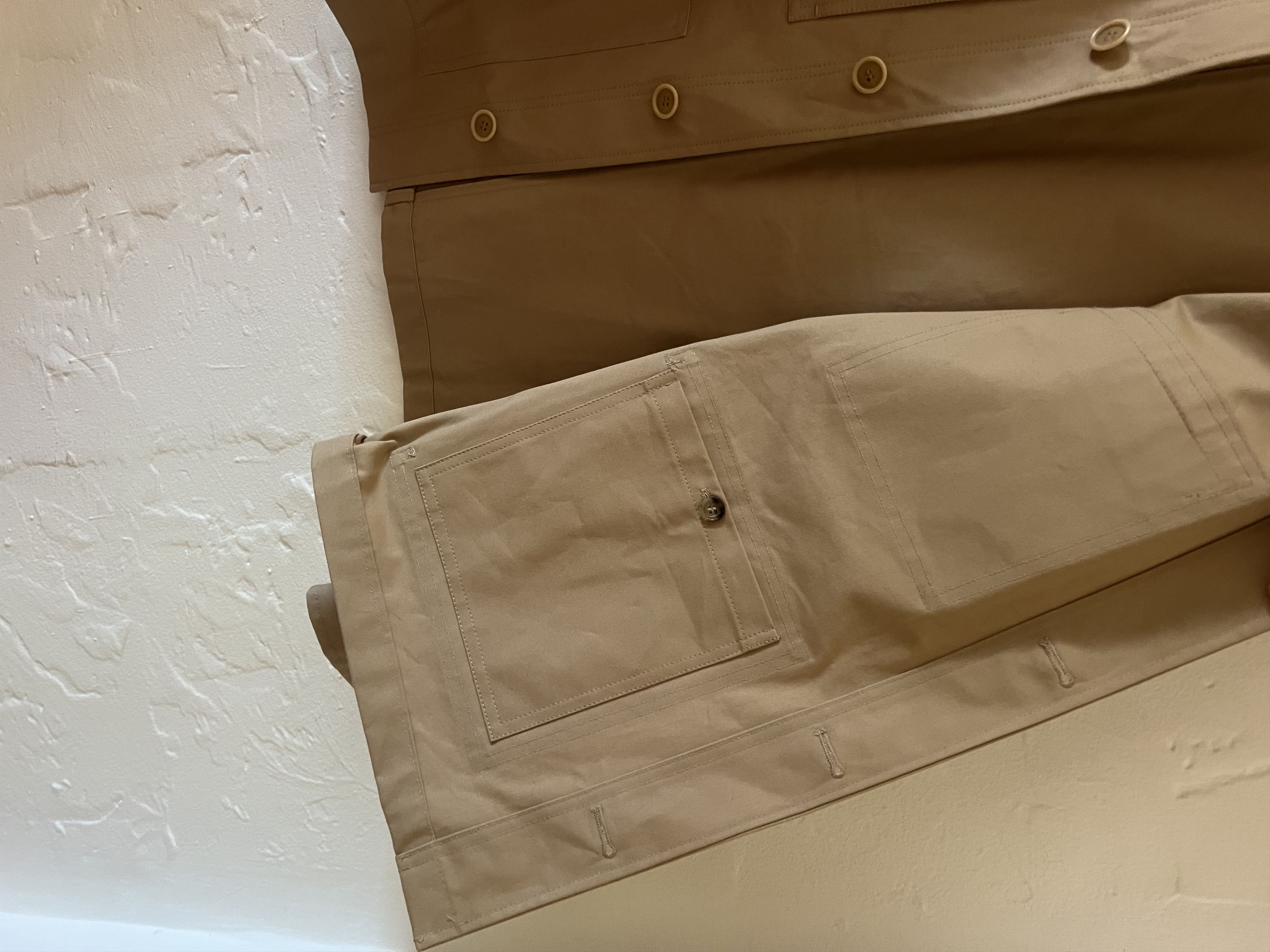 A.P.C. A.P.C Beige André Jacket Size US XXL / EU 58 / 5 - 6 Thumbnail