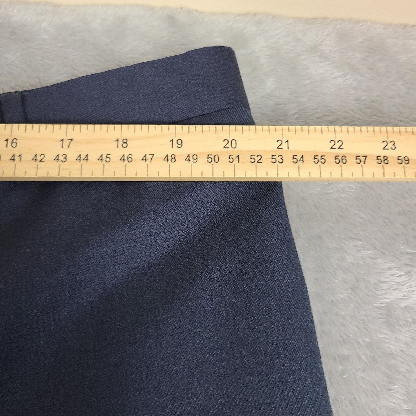 Santorelli Santorelli Dress Pants - Size 44x29 - Blue - 100% Virgin Woo Size US 44 / EU 60 - 2 Thumbnail
