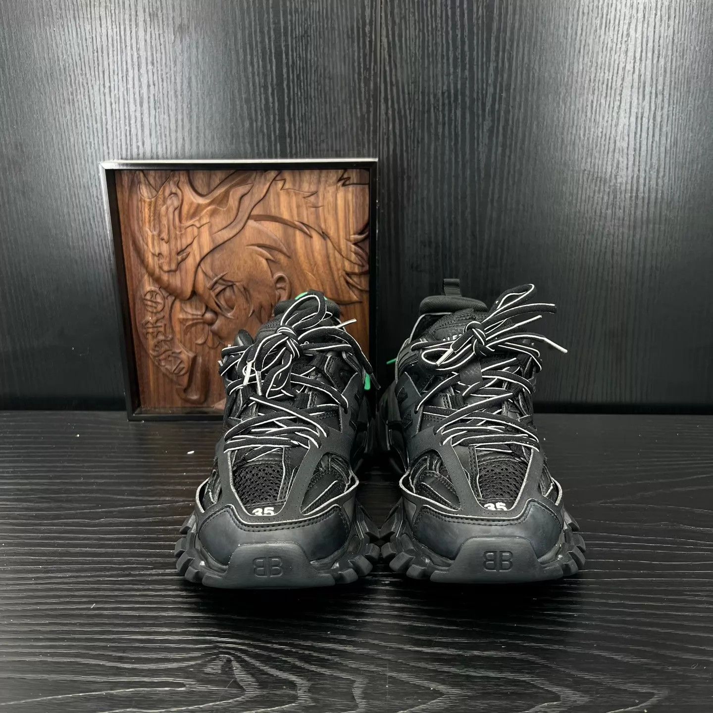 Balenciaga Balenciaga Track Black 35 Size US 4.5 / IT 34.5 - 3 Thumbnail