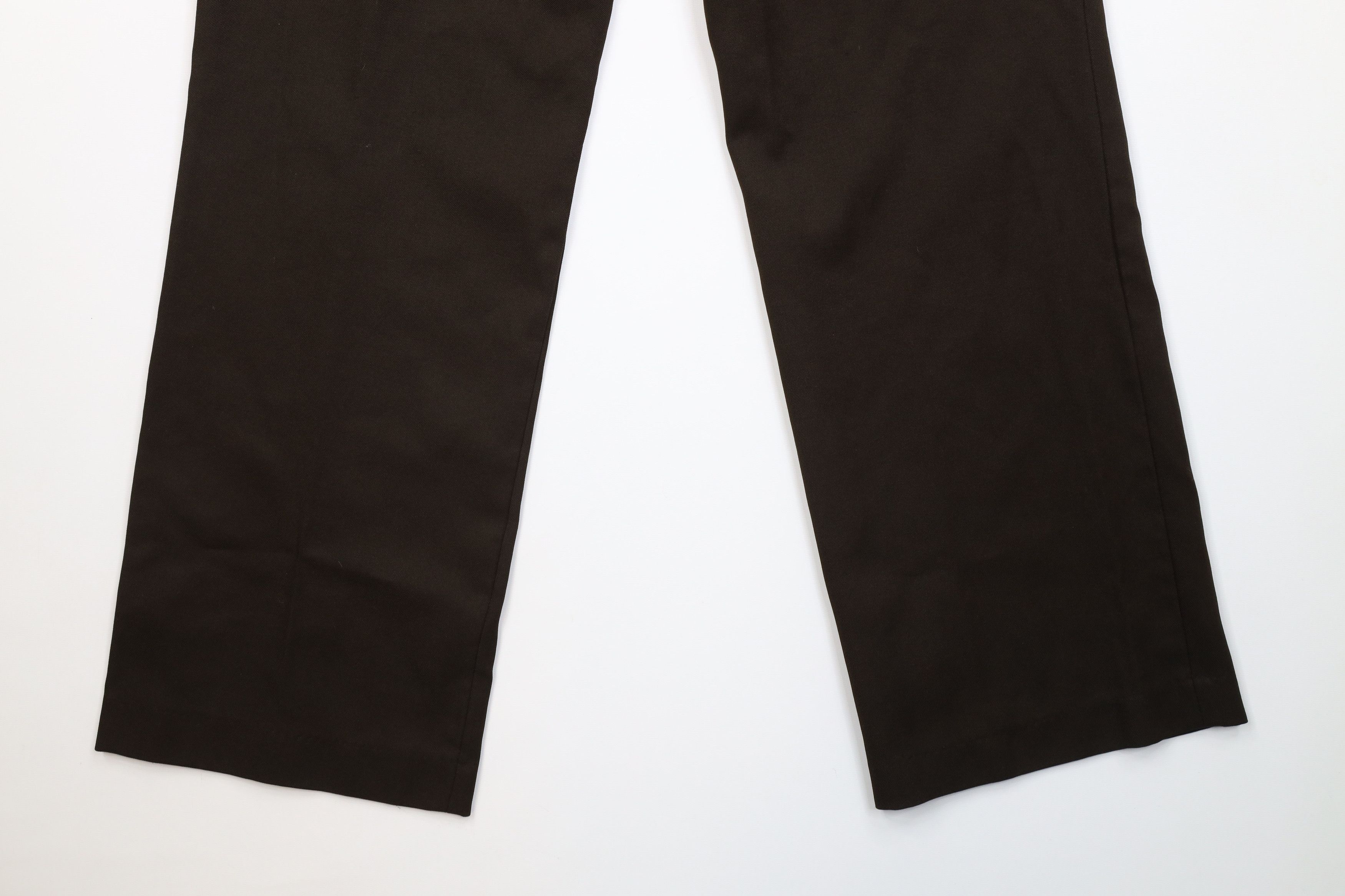 Vintage Vintage 70s Streetwear Knit Wide Leg Chino Pants Brown USA Size US 36 / EU 52 - 13 Thumbnail