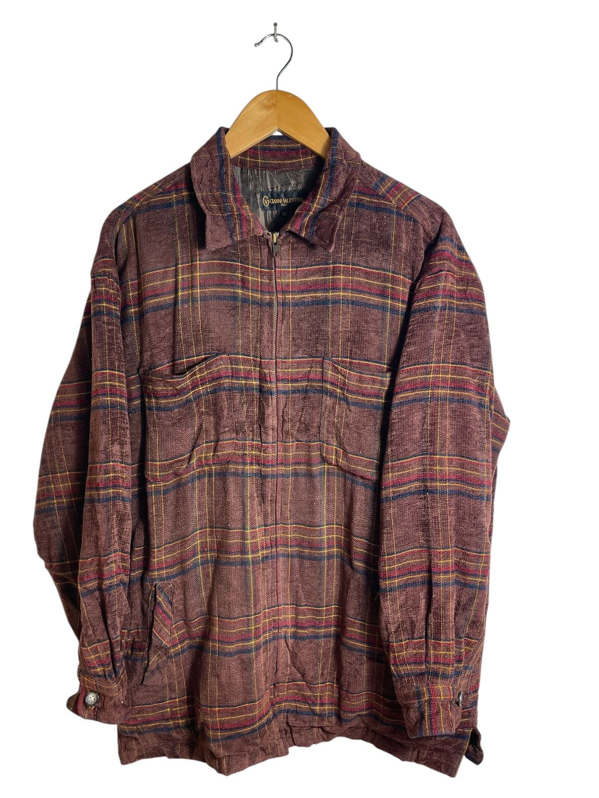 Gianni Valentino × Valentino × Vintage Vintage Gianni Valentino Zipper Jacket Size US XL / EU 56 / 4 - 1 Thumbnail