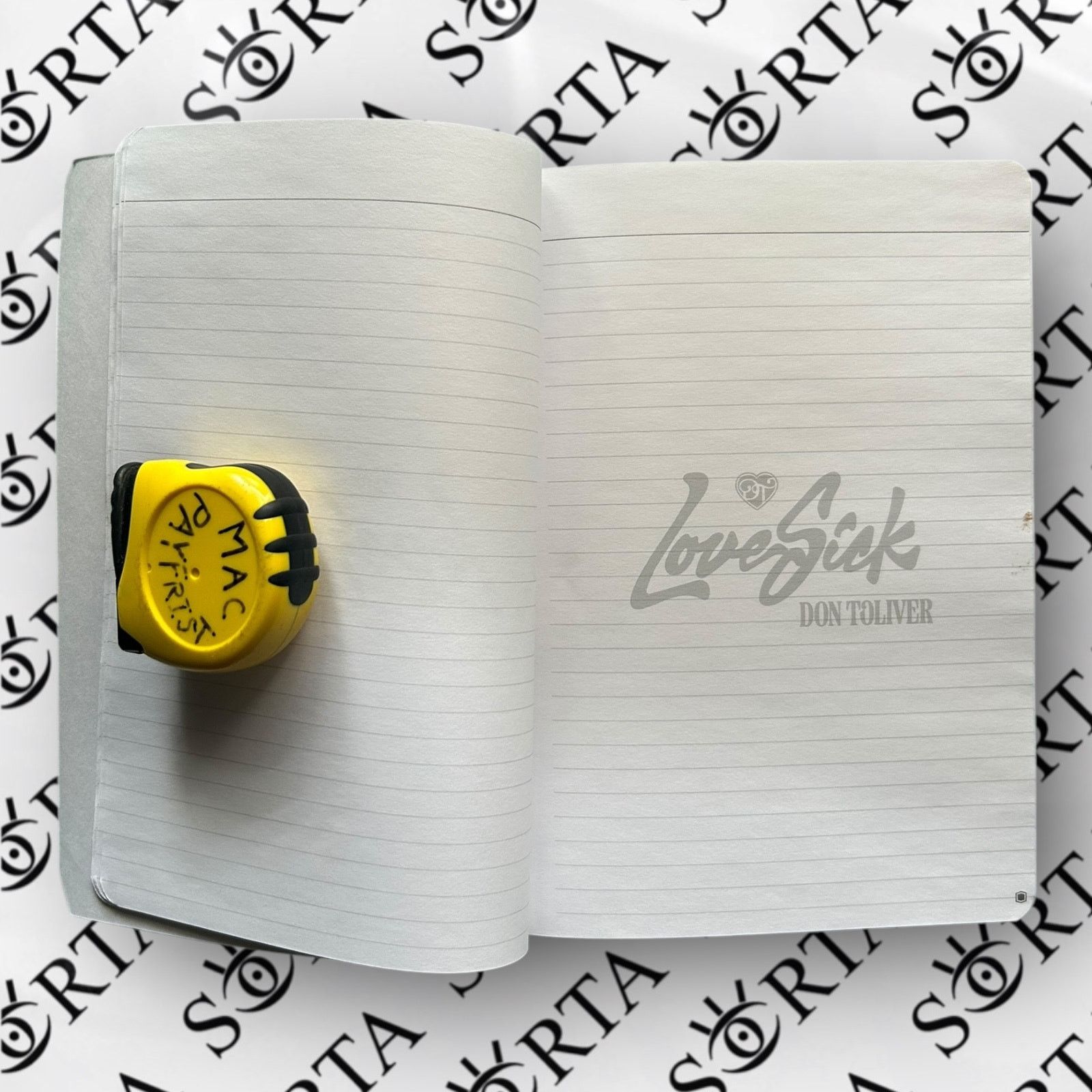 Vintage Exclusive 2023 Don Toliver Love Sick Tour Bandana & Notebook Size ONE SIZE - 7 Thumbnail