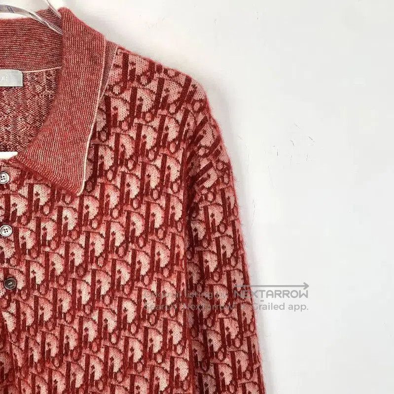 Dior Dior Red Long Sleeve Pullover Sweater for Men . Size US L / EU 52-54 / 3 - 3 Thumbnail
