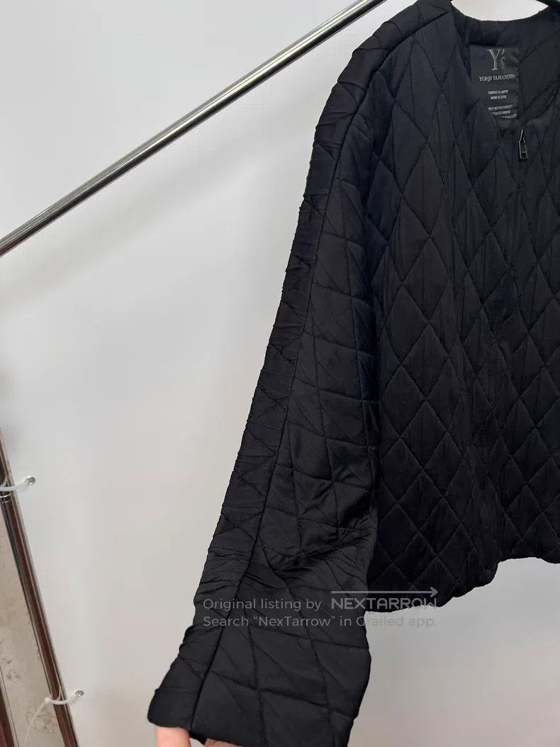 Yohji Yamamoto YOHJI YAMAMOTO Diamond Grid Pleated Cotton Jacket Size US L / EU 52-54 / 3 - 4 Thumbnail