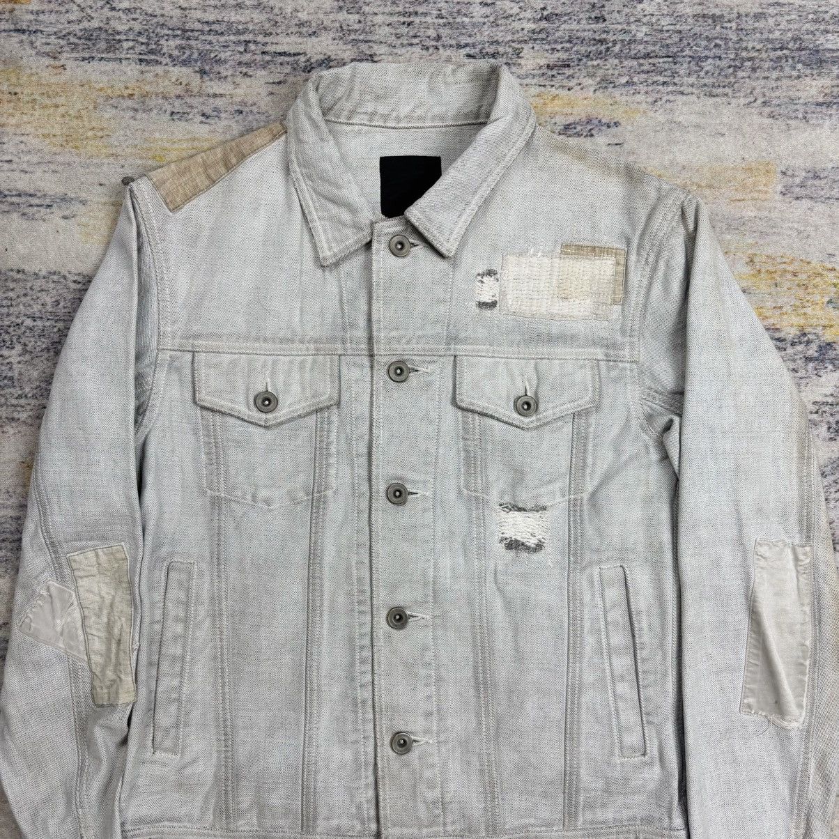 GOA 2000s Halb - Apocalypse Style Patchwork Denim Jacket Size US M / EU 48-50 / 2 - 4 Thumbnail
