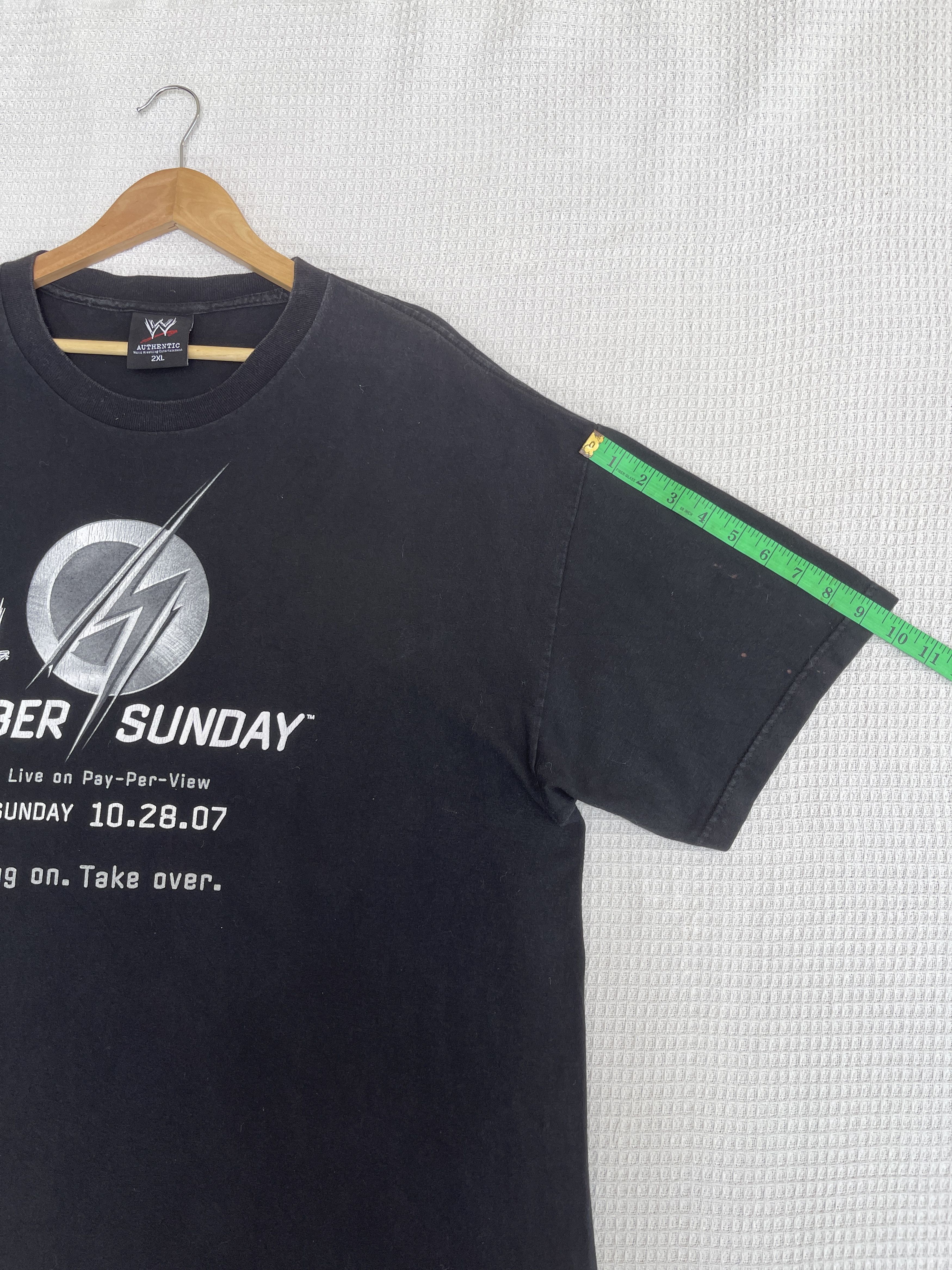 Vintage Last Drop🔥Rare🔥Vintage WWE Cyber Sunday 2XL T-Shirt Size US XXL / EU 58 / 5 - 10 Thumbnail