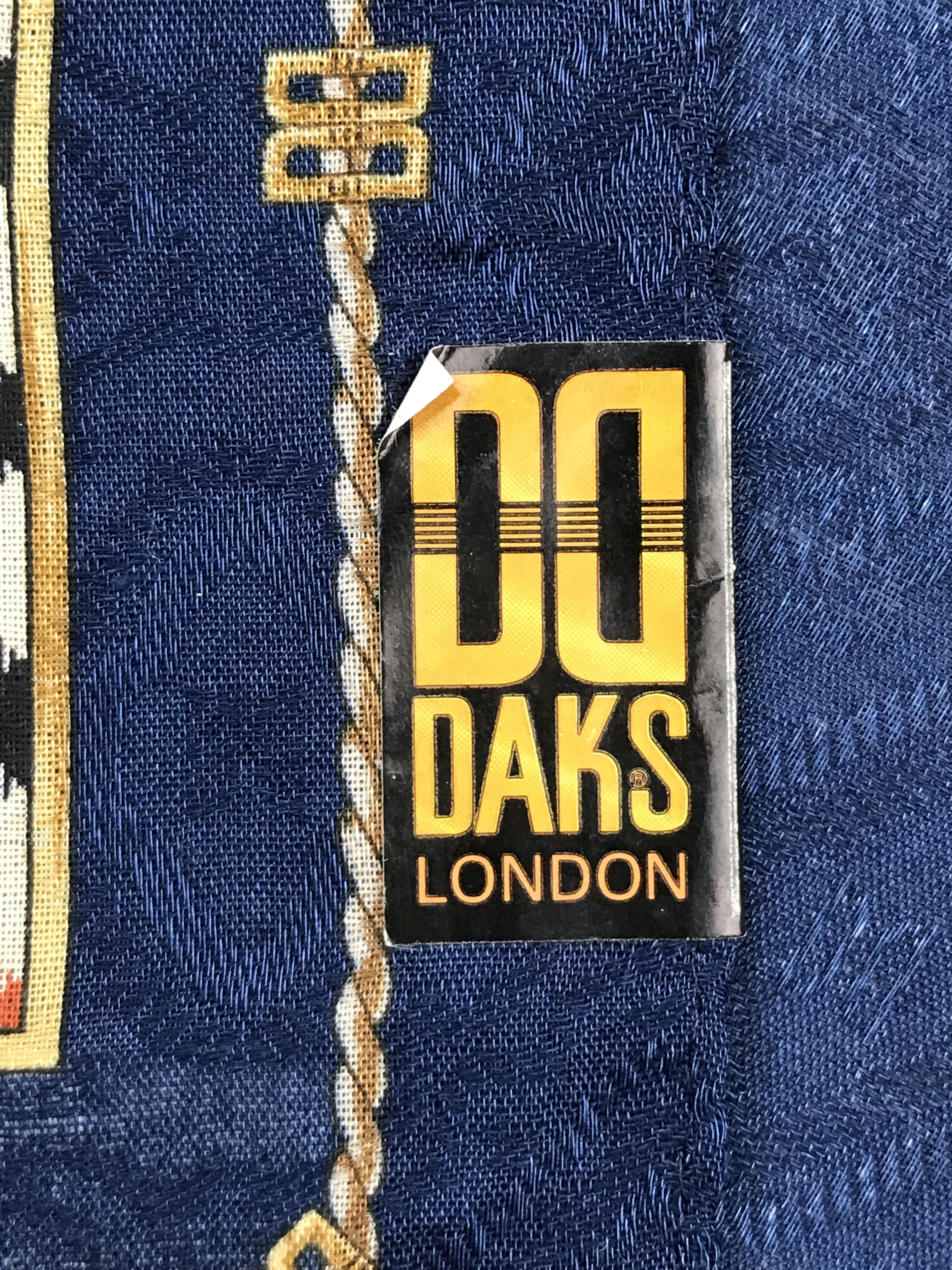DAKS × Designer × Vintage Vintage DAKS Bandana Neckerchief Handkerchief Size ONE SIZE - 6 Thumbnail