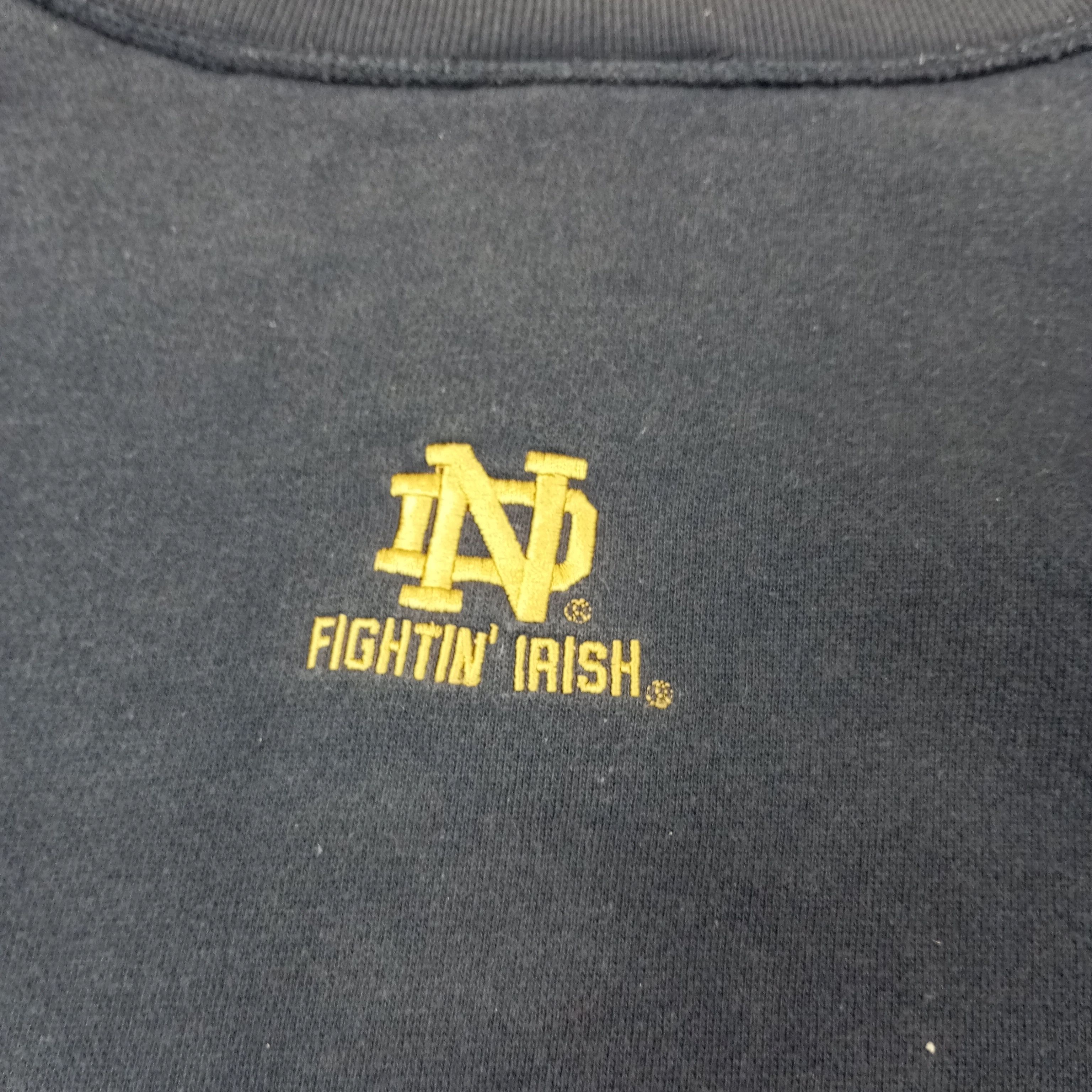 Vintage University Of Notre Dame x Lee Sweatshirt c250n12 Size US XXL / EU 58 / 5 - 7 Thumbnail