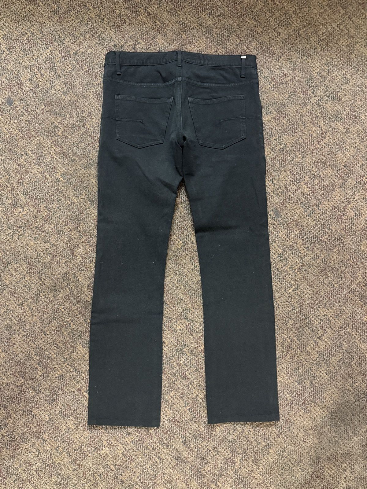 Hedi Slimane Dior Homme Stretch Black Denim Size US 30 / EU 46 - 2 Thumbnail