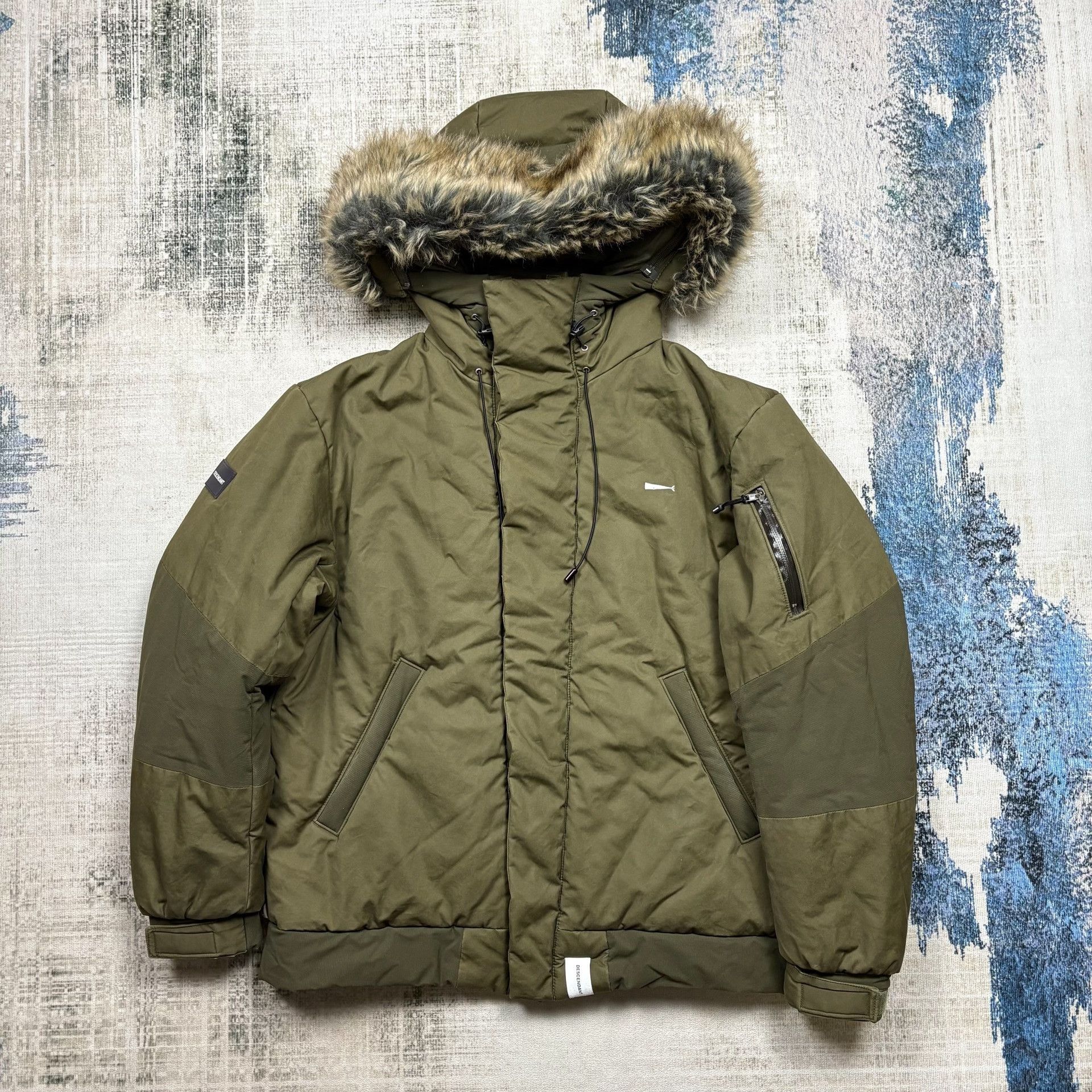 Descendant DESCENDANT Whale Logo Down Jacket Size US S / EU 44-46 / 1 - 1 Thumbnail