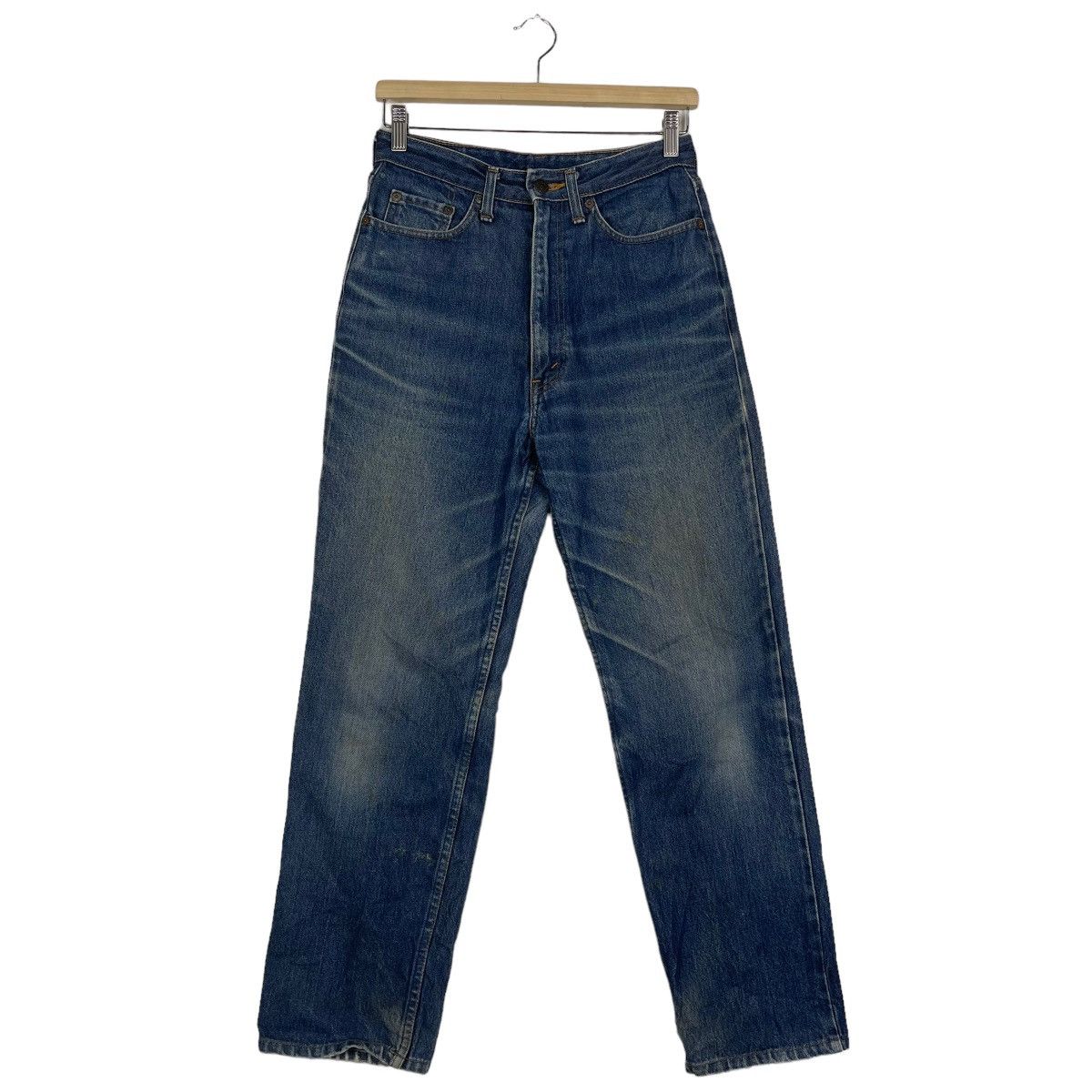 Levi's Levis Faded Blue Denim Jeans Size US 28 / EU 44 - 2 Thumbnail