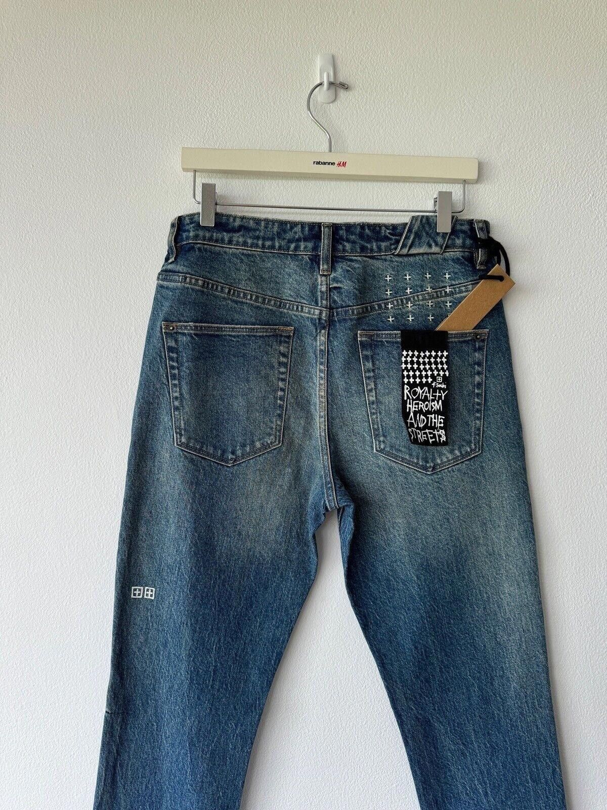 Ksubi new Ksubi mens denim jean chitch slim 32 chronicle blue Size US 32 / EU 48 - 6 Thumbnail